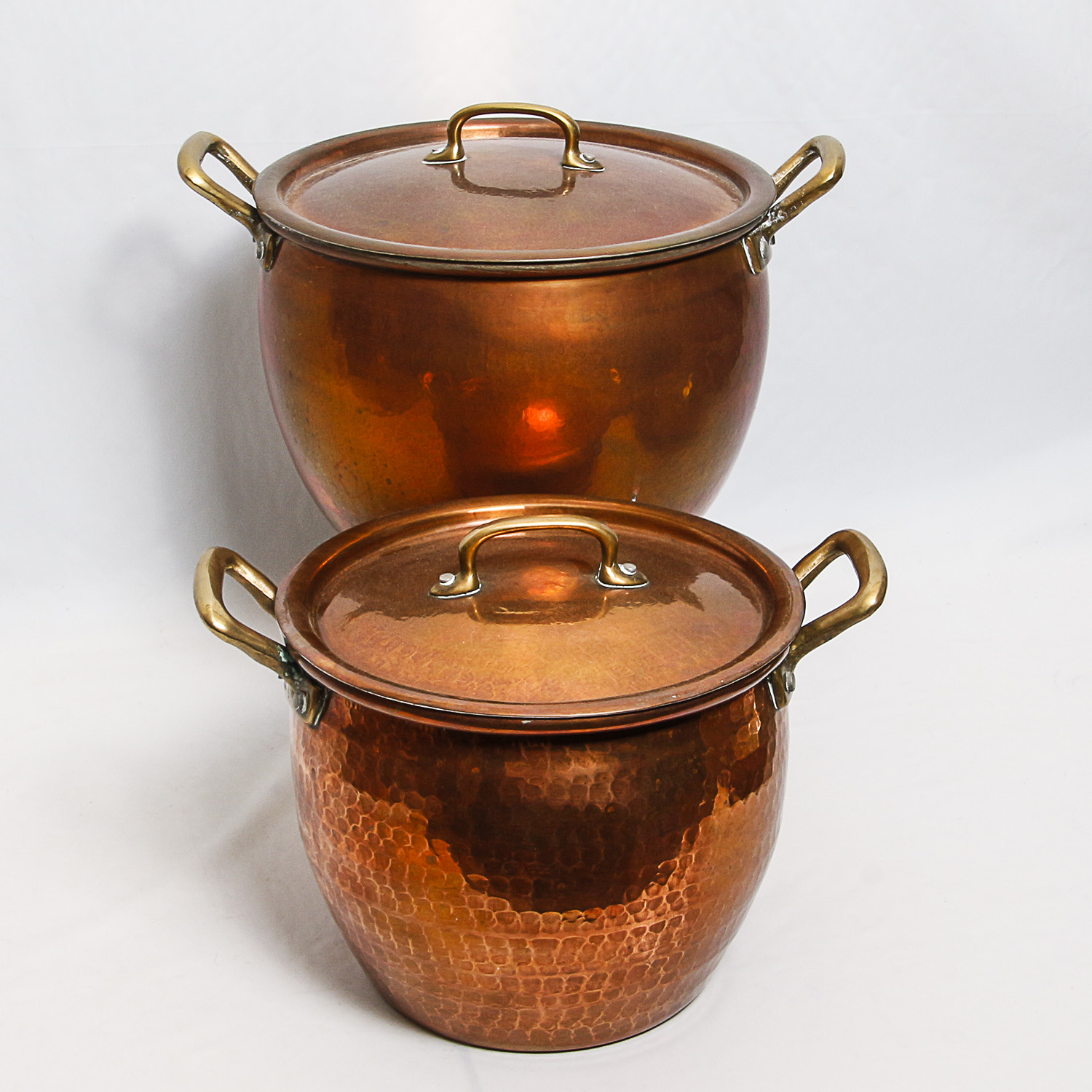Copper Pots From Williams-Sonoma and Ruffoni Italy