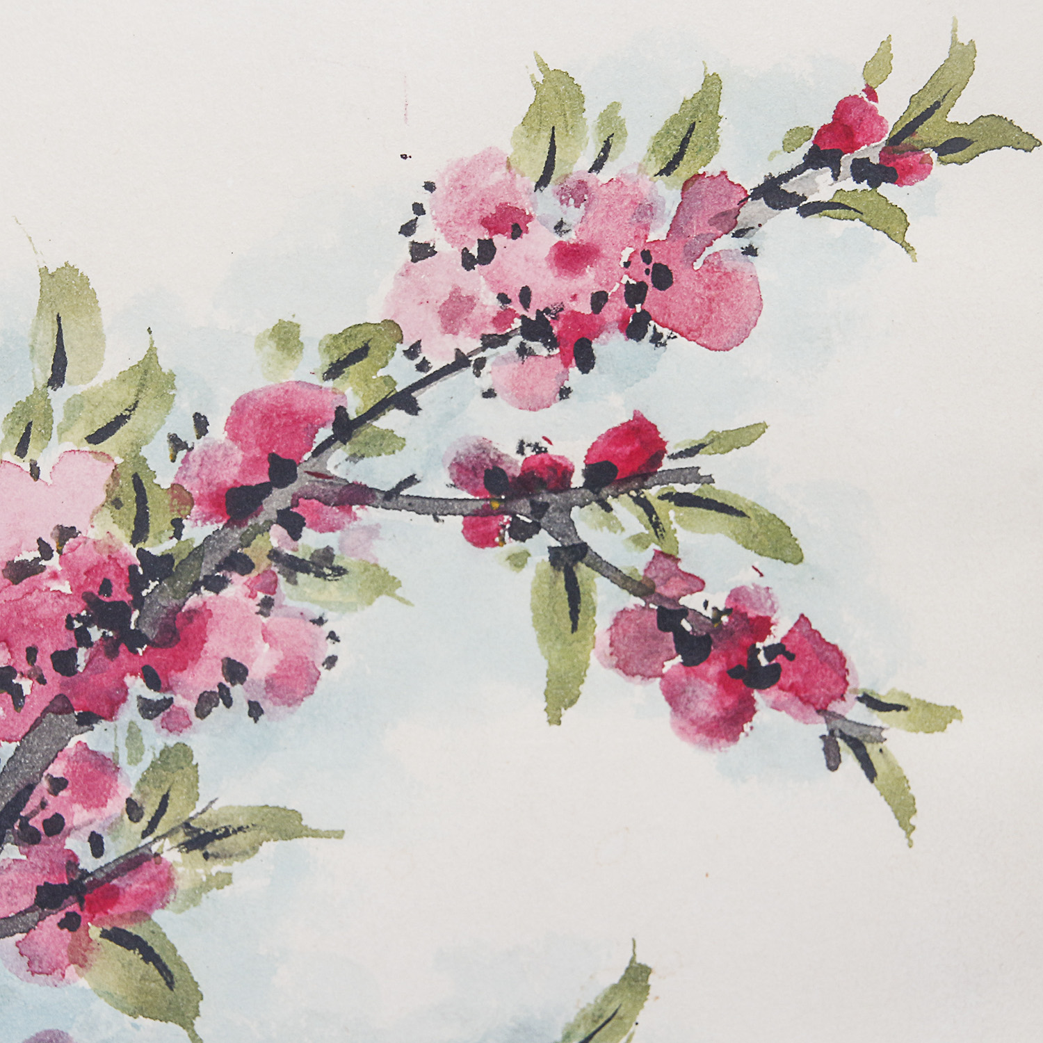 Johnson Lee Chinese Watercolor Finger Painting