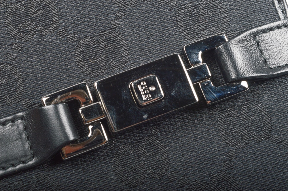 Gucci Black Monogram Planner