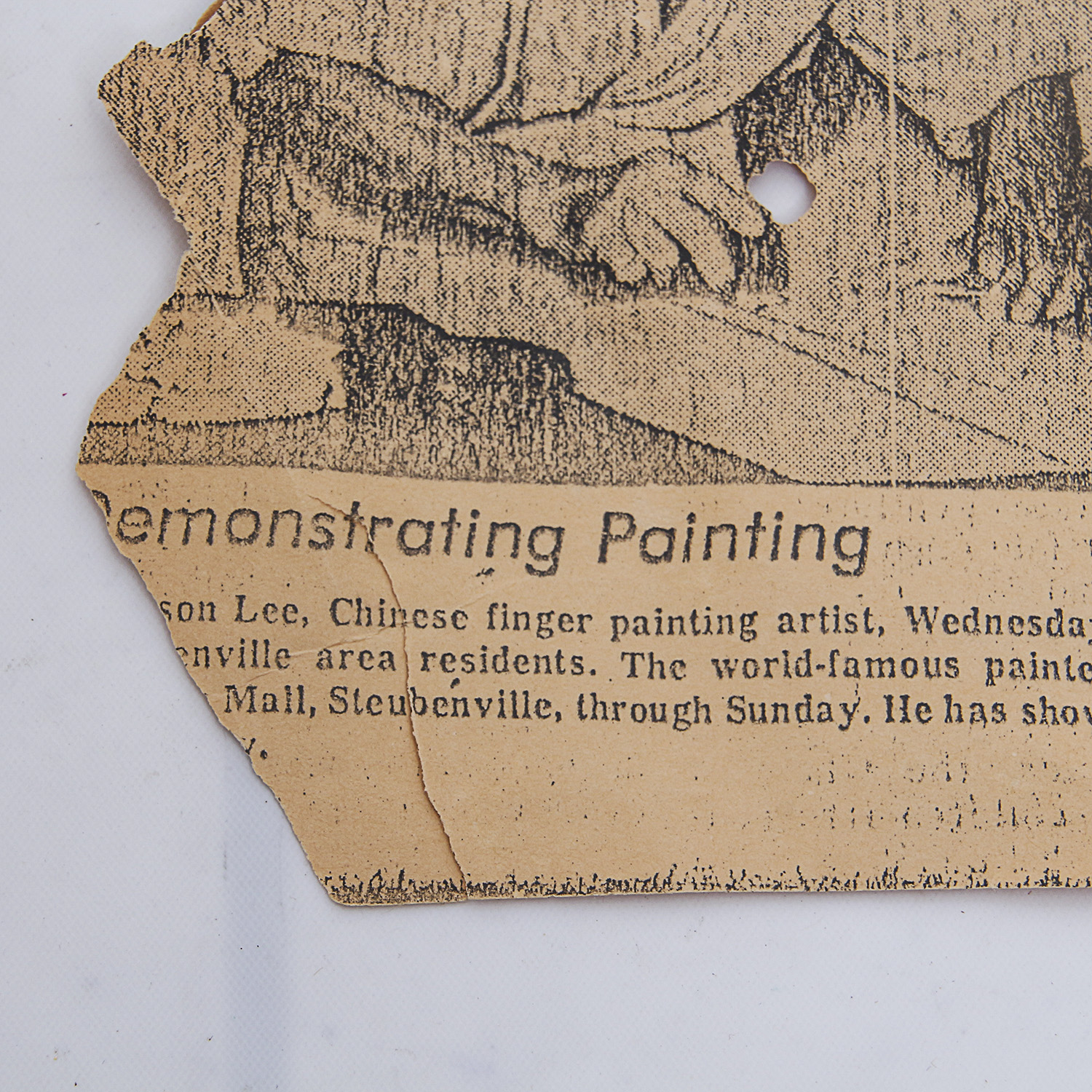 Johnson Lee Chinese Watercolor Finger Painting