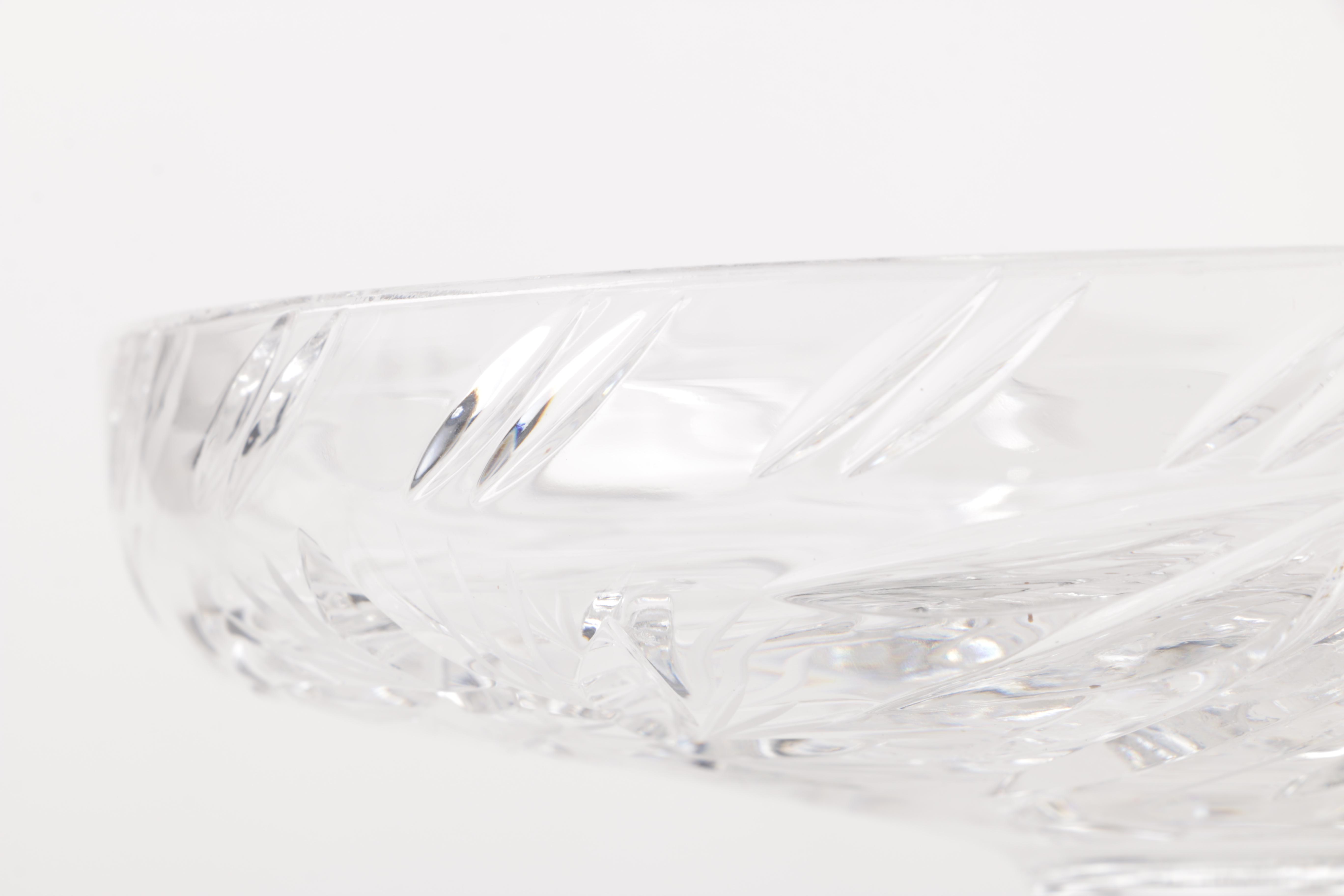 Cut Crystal Compote Dish