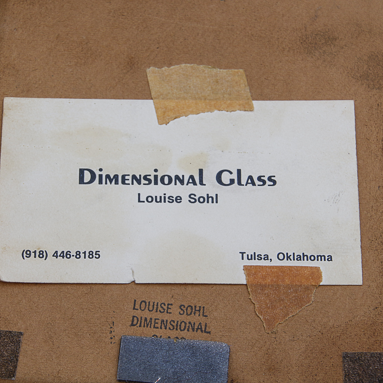 Pair of Reverse Glass Floral Paintings