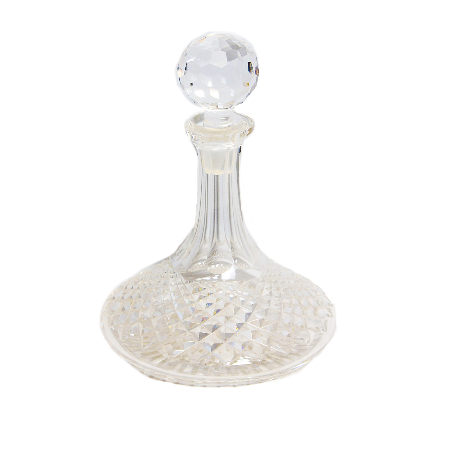 Grouping of Crystal Decanters Including Waterford Crystal