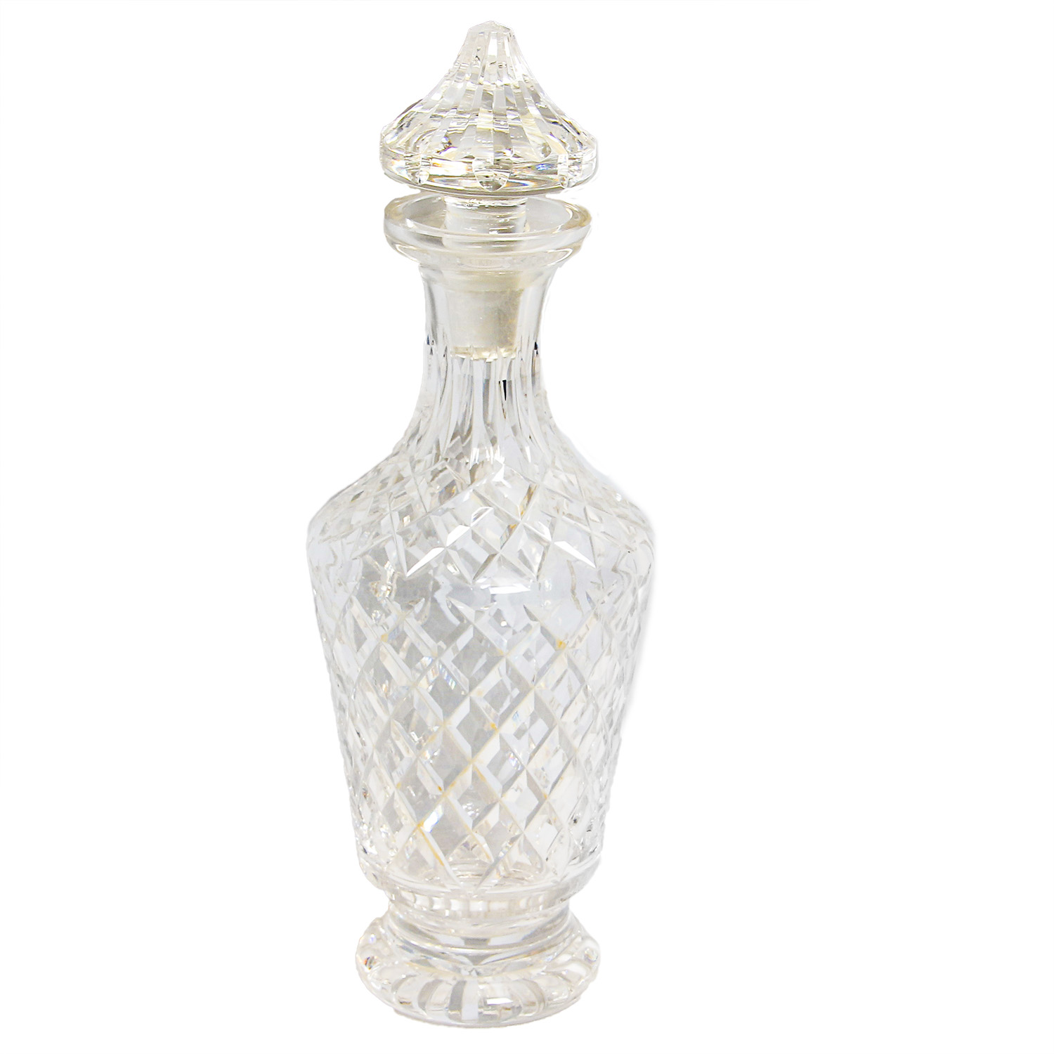 Grouping of Crystal Decanters Including Waterford Crystal