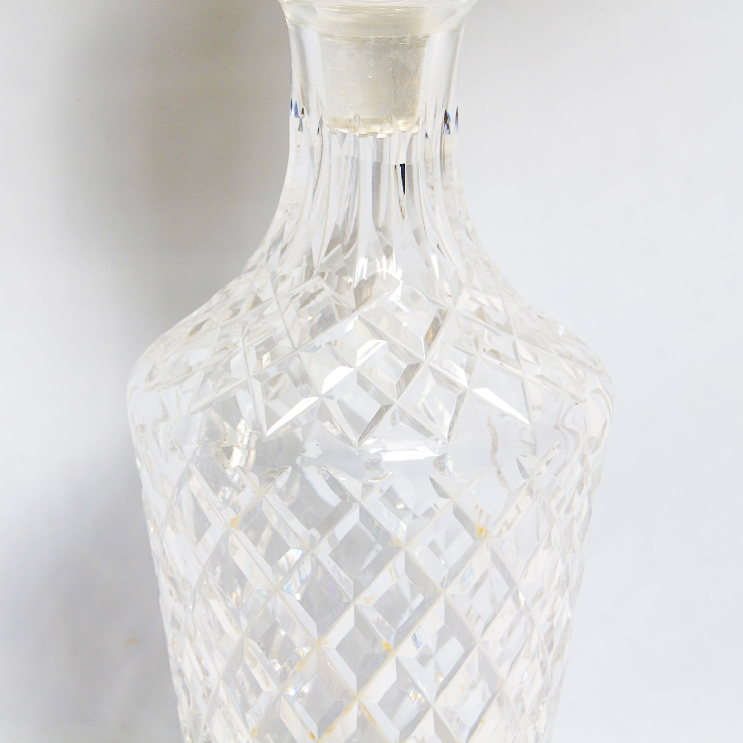 Grouping of Crystal Decanters Including Waterford Crystal