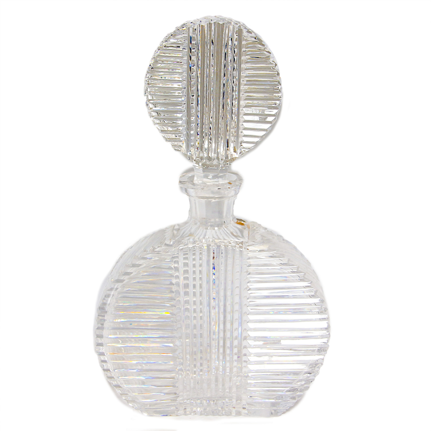 Grouping of Crystal Decanters Including Waterford Crystal