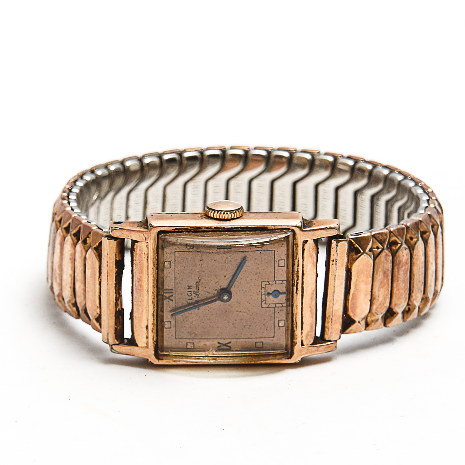 Pair of Vintage Christian Bernard and Elgin Watches