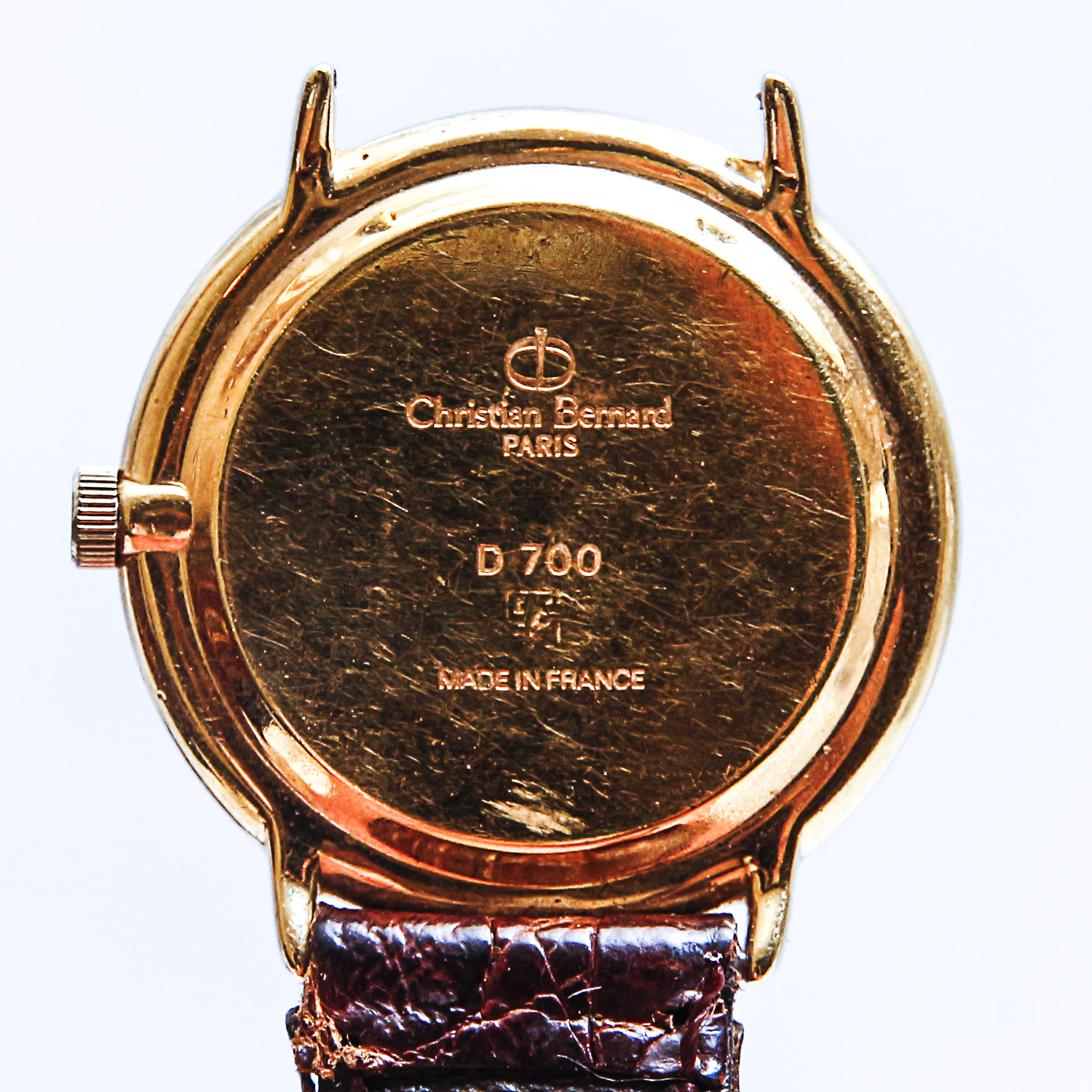 Pair of Vintage Christian Bernard and Elgin Watches