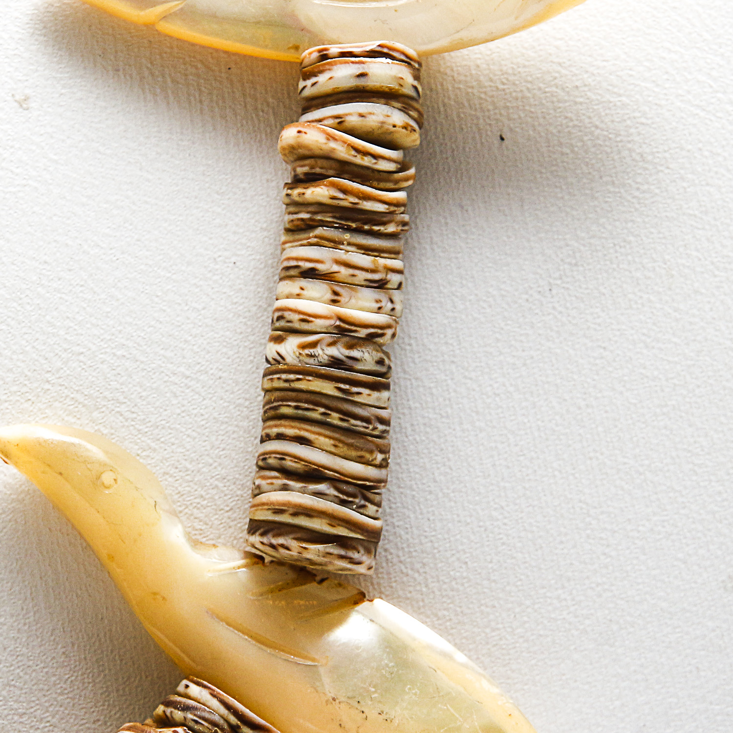 Santo Domingo Style Gemstone Fetish Heishi Bead Necklace