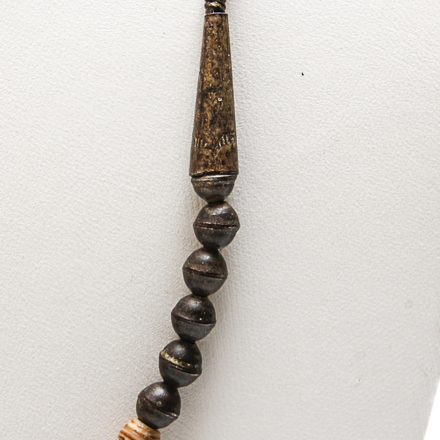 Santo Domingo Style Gemstone Fetish Heishi Bead Necklace