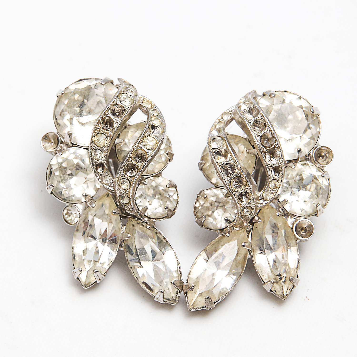 Schiaparelli, Eisenberg and Weiss Costume Earrings
