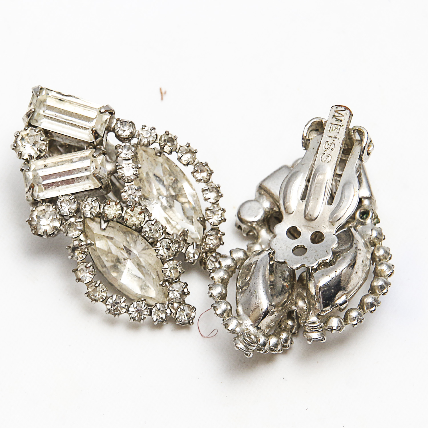 Schiaparelli, Eisenberg and Weiss Costume Earrings