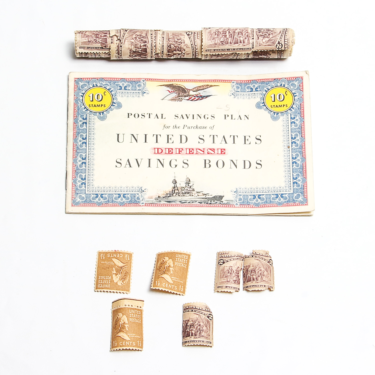 Collection of Vintage American Stamps