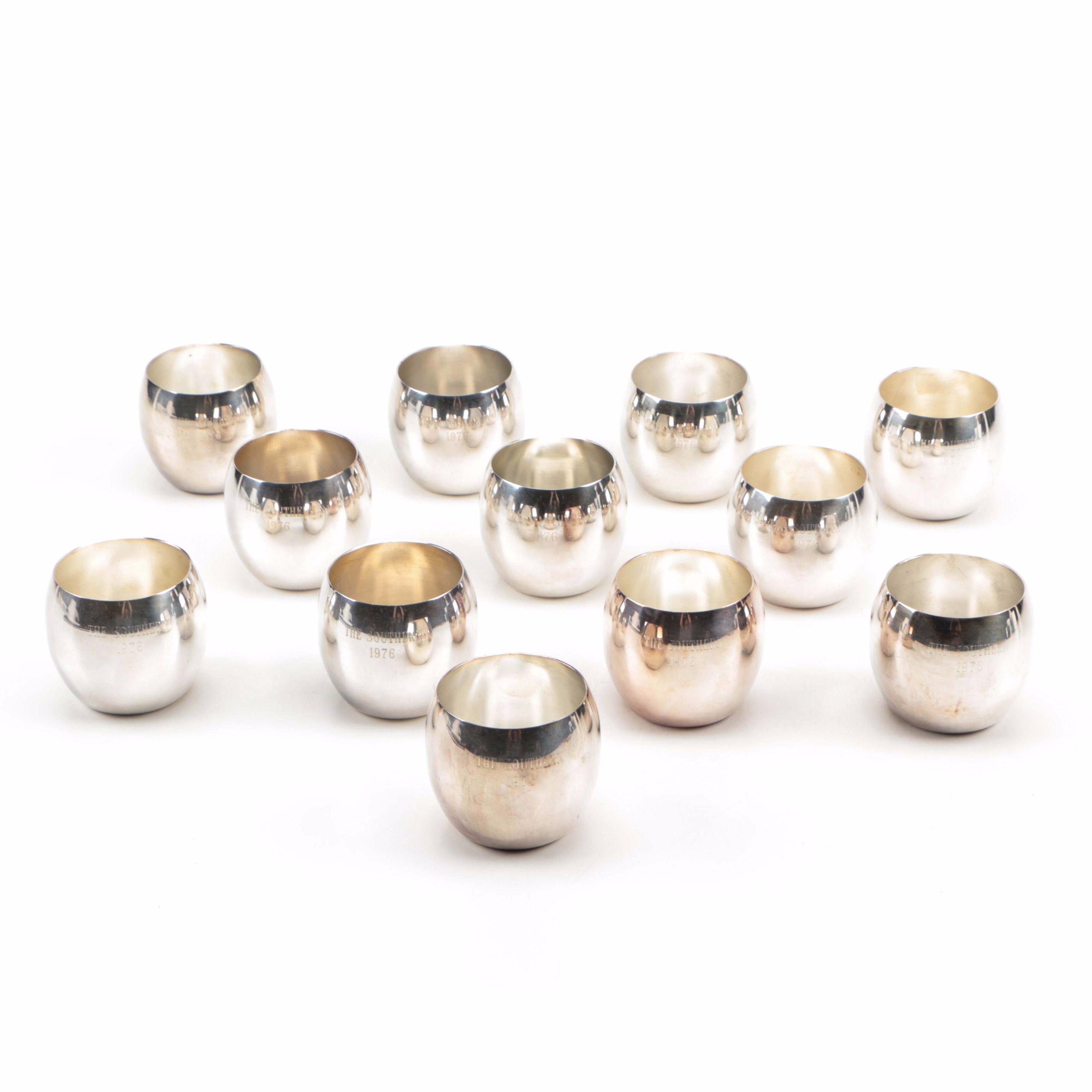 Poole Silver Plated Cups