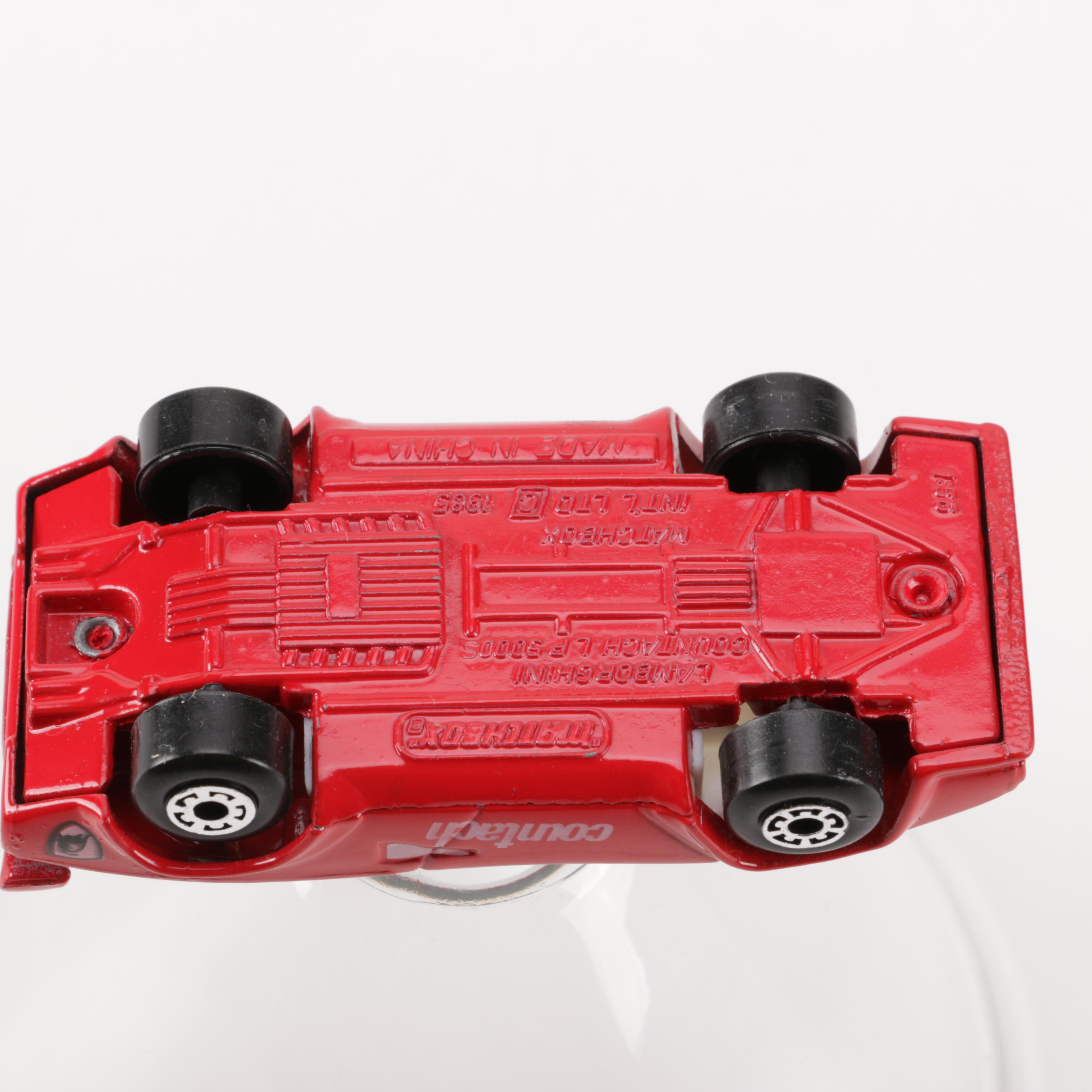 Matchbox Lamborghini Countach Cocktail Glass