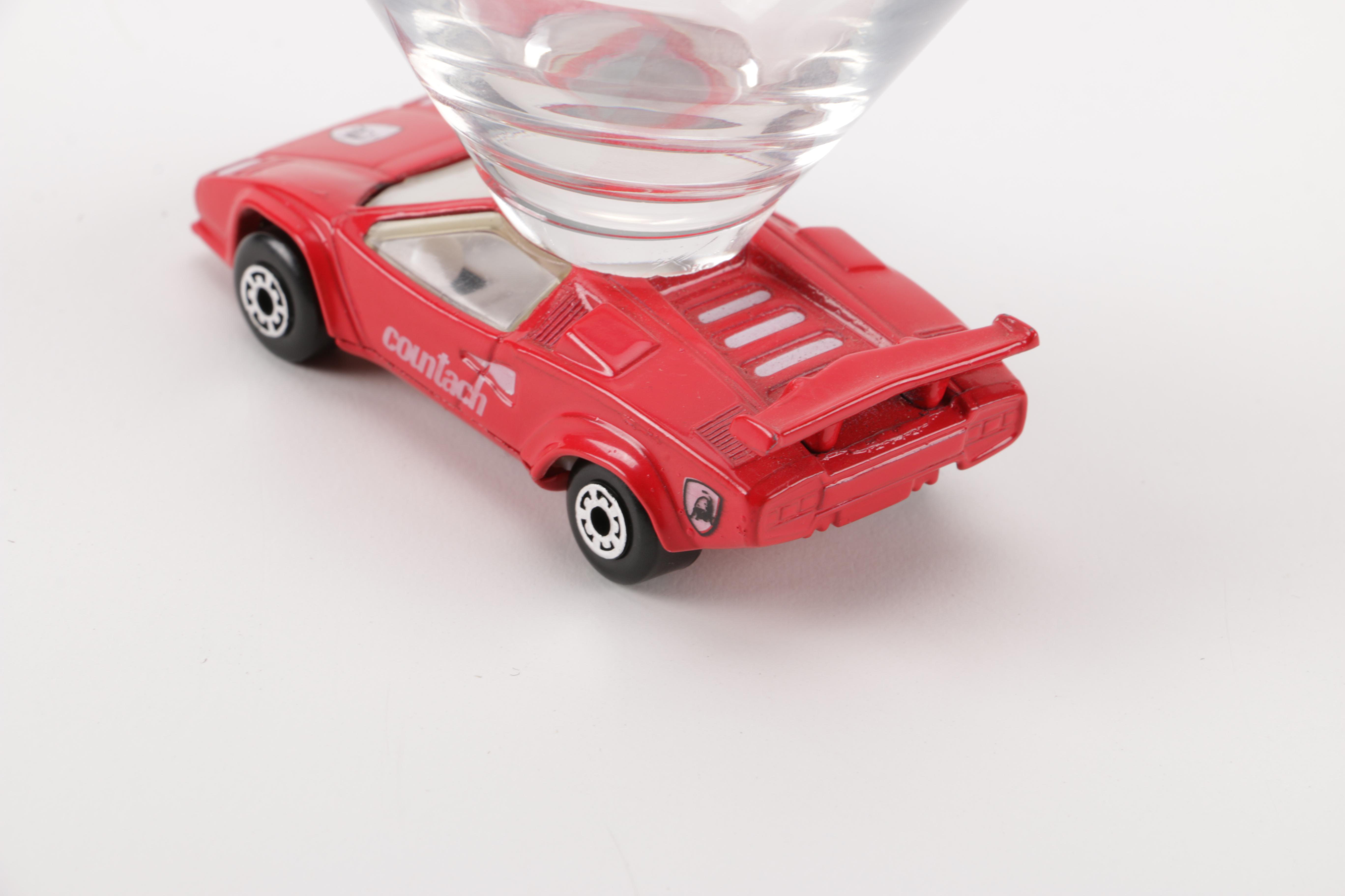 Matchbox Lamborghini Countach Cocktail Glass