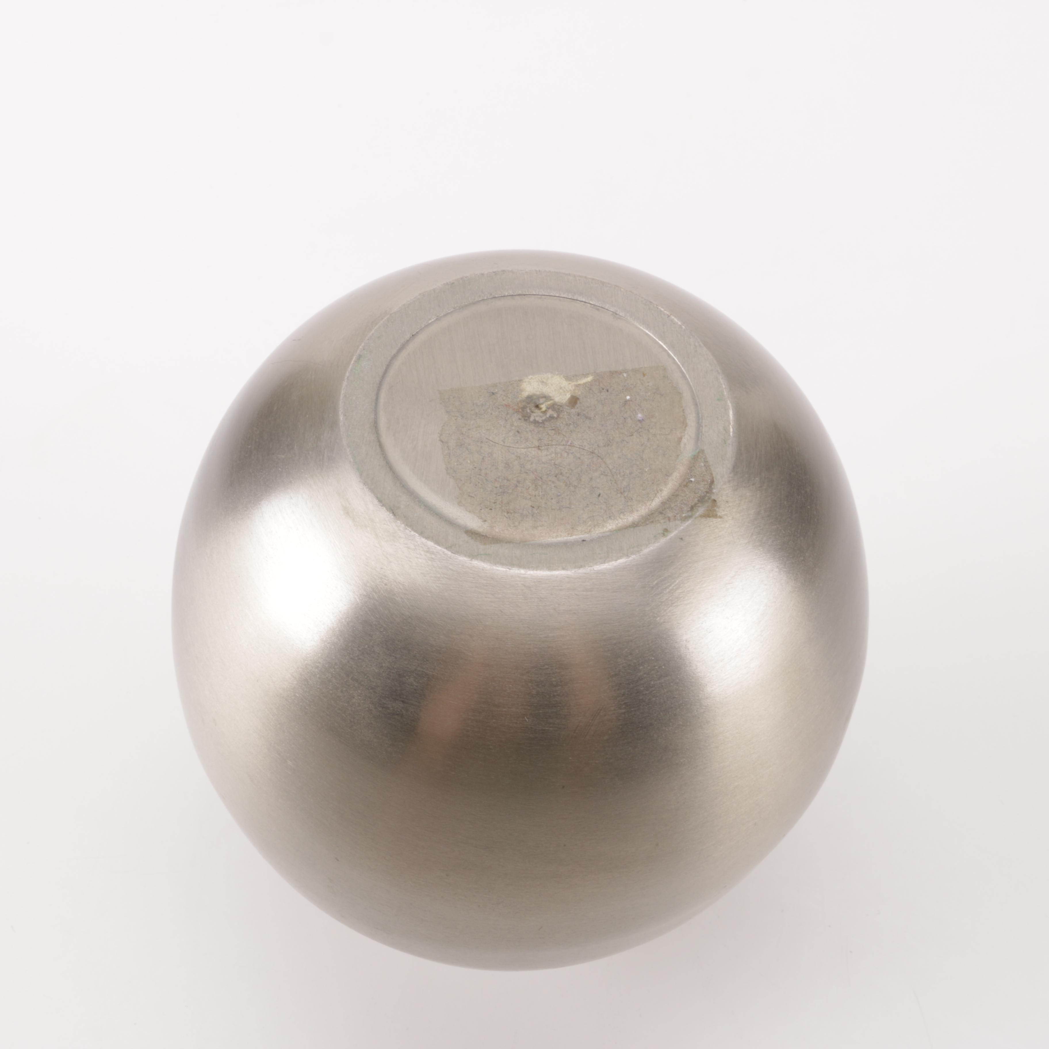 Minimalist Pewter Lidded Vessels