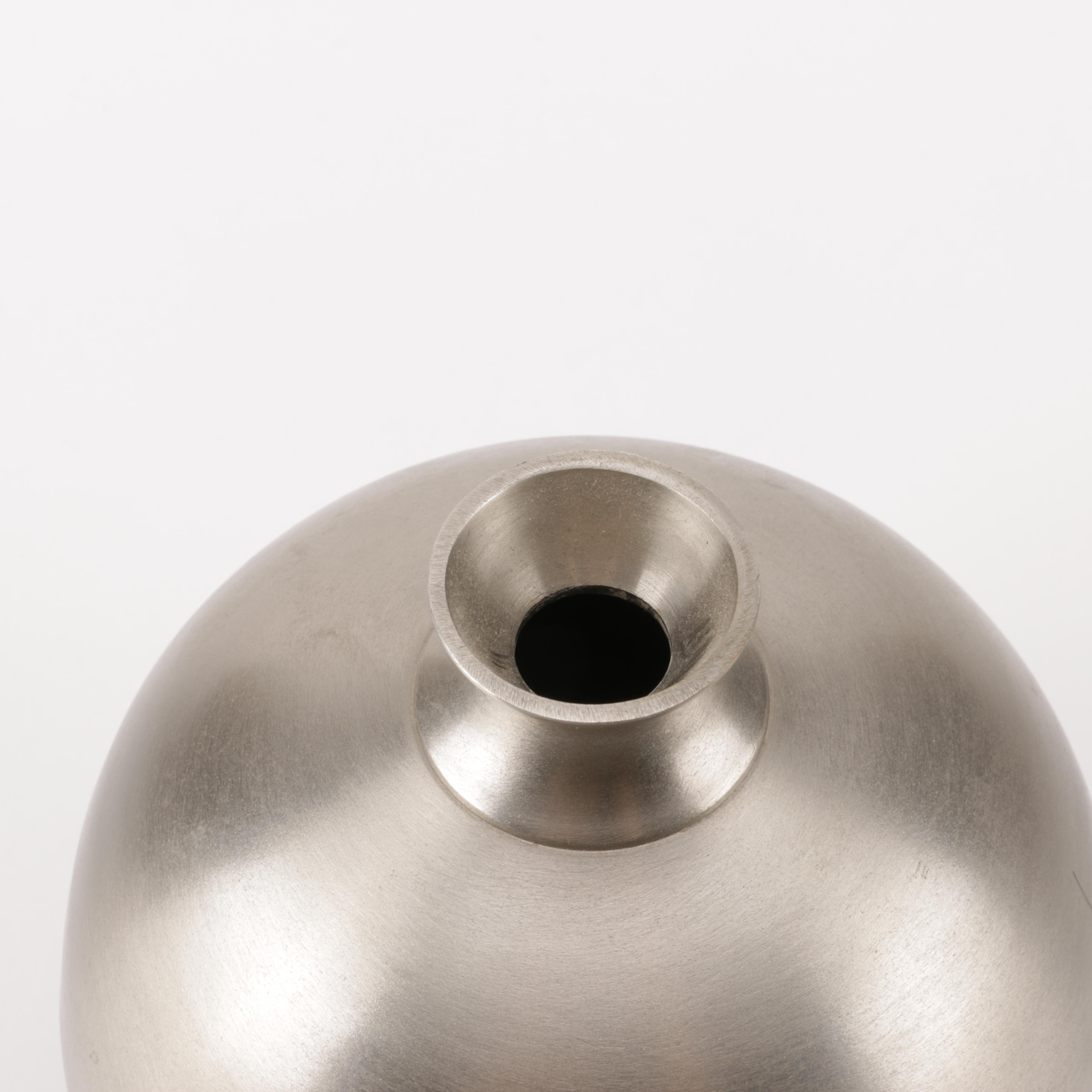 Minimalist Pewter Lidded Vessels