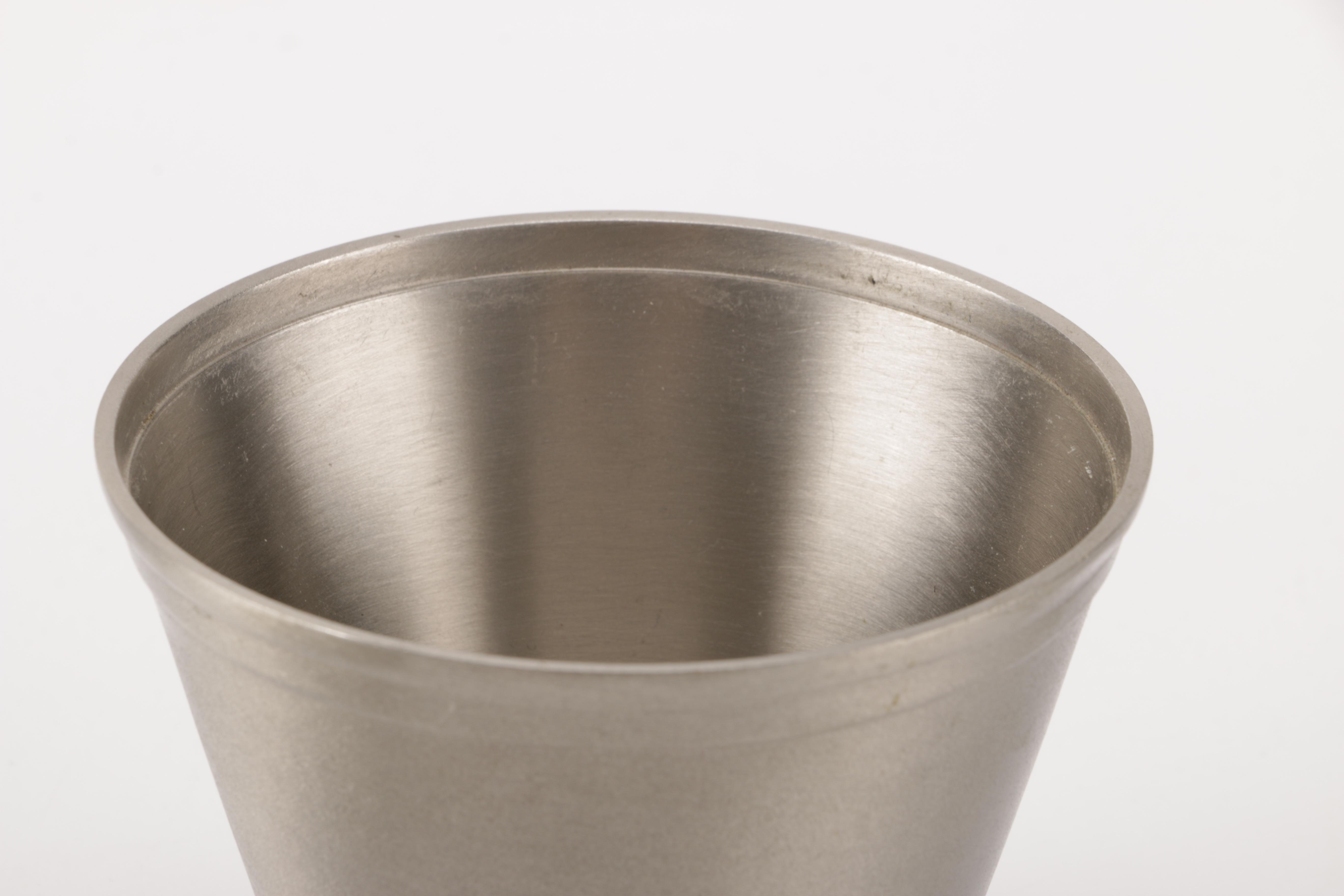 Minimalist Pewter Lidded Vessels