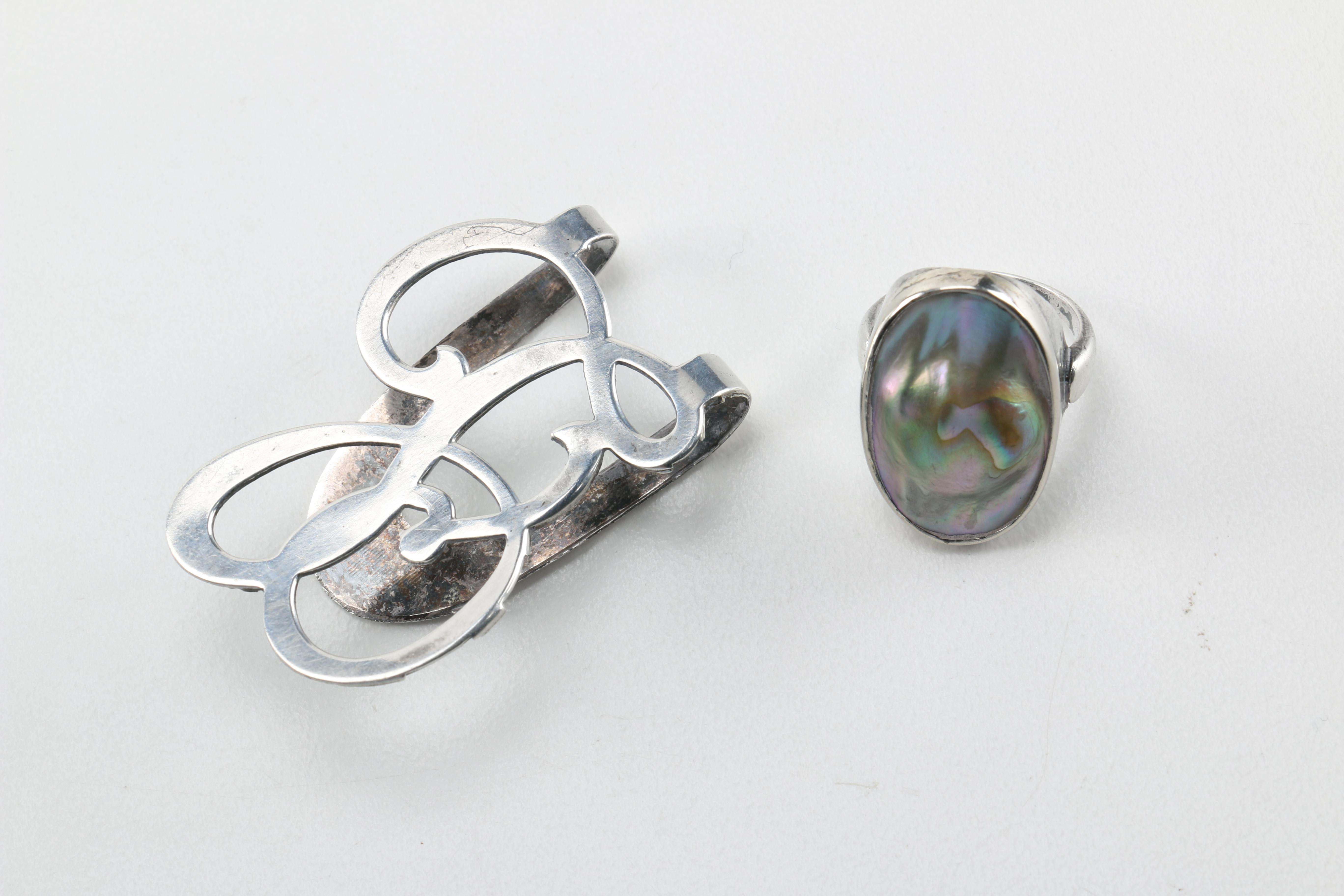 Sterling Silver Jewelry Including Rosaries