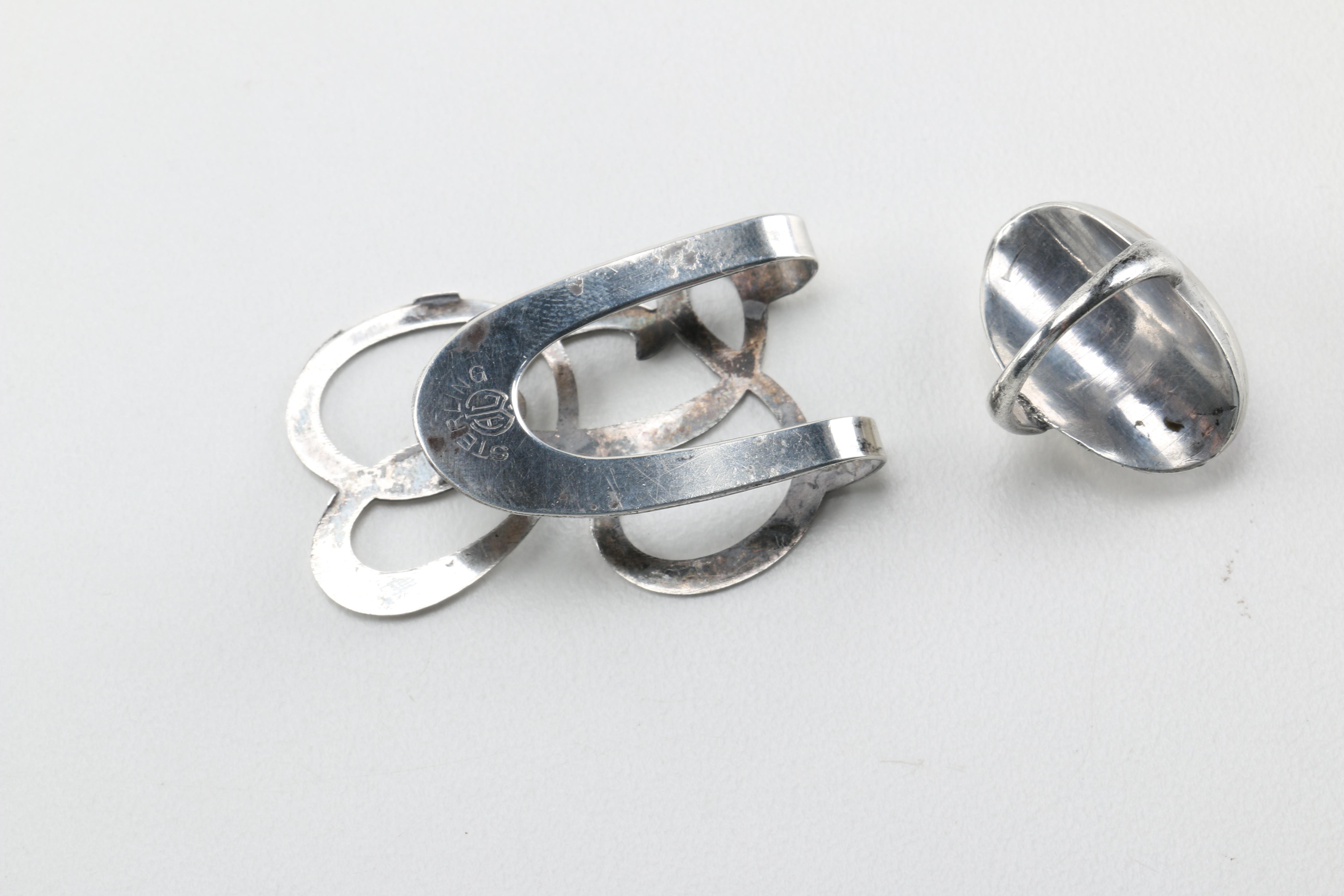 Sterling Silver Jewelry Including Rosaries