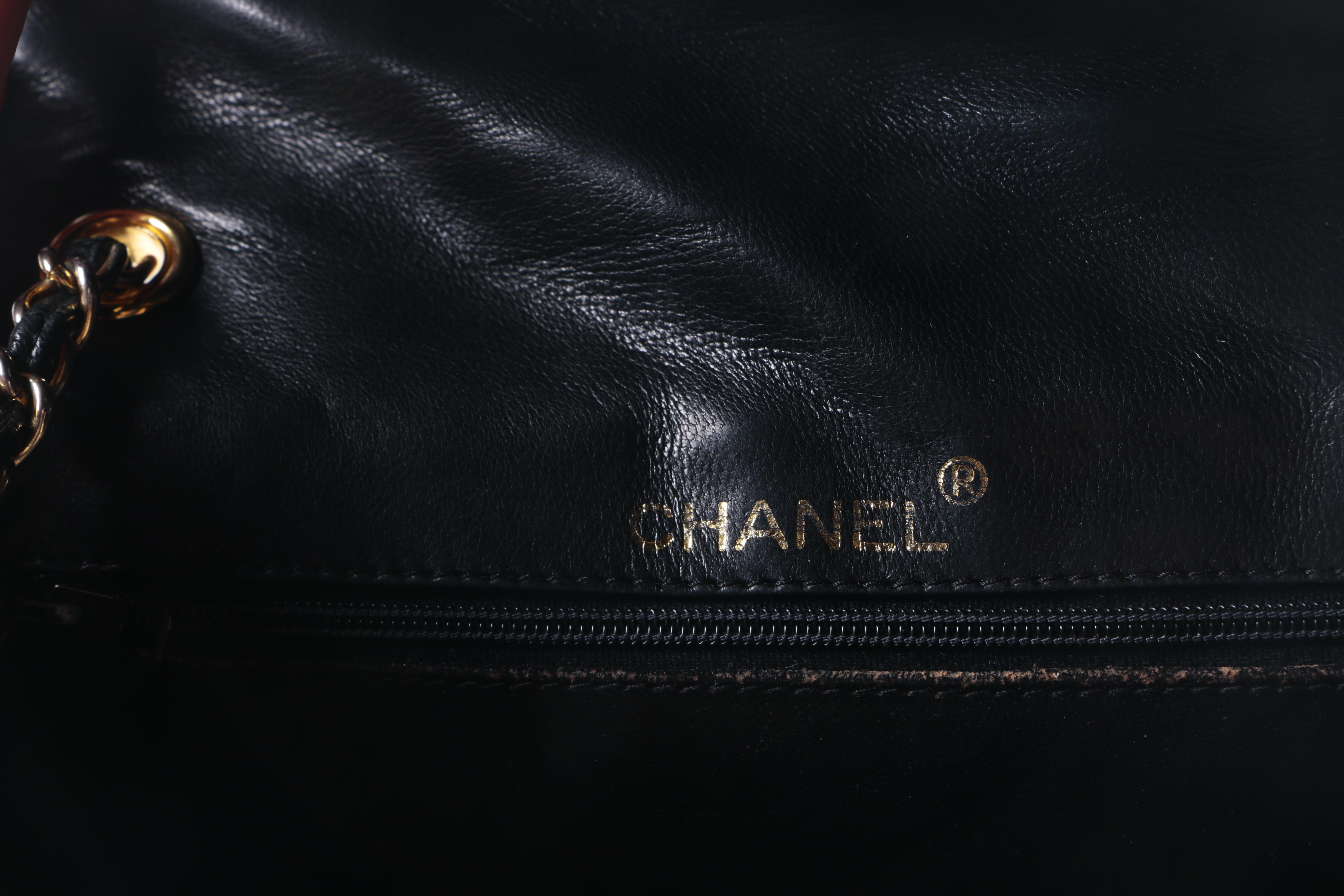 Vintage Chanel Patent Leather Handbag
