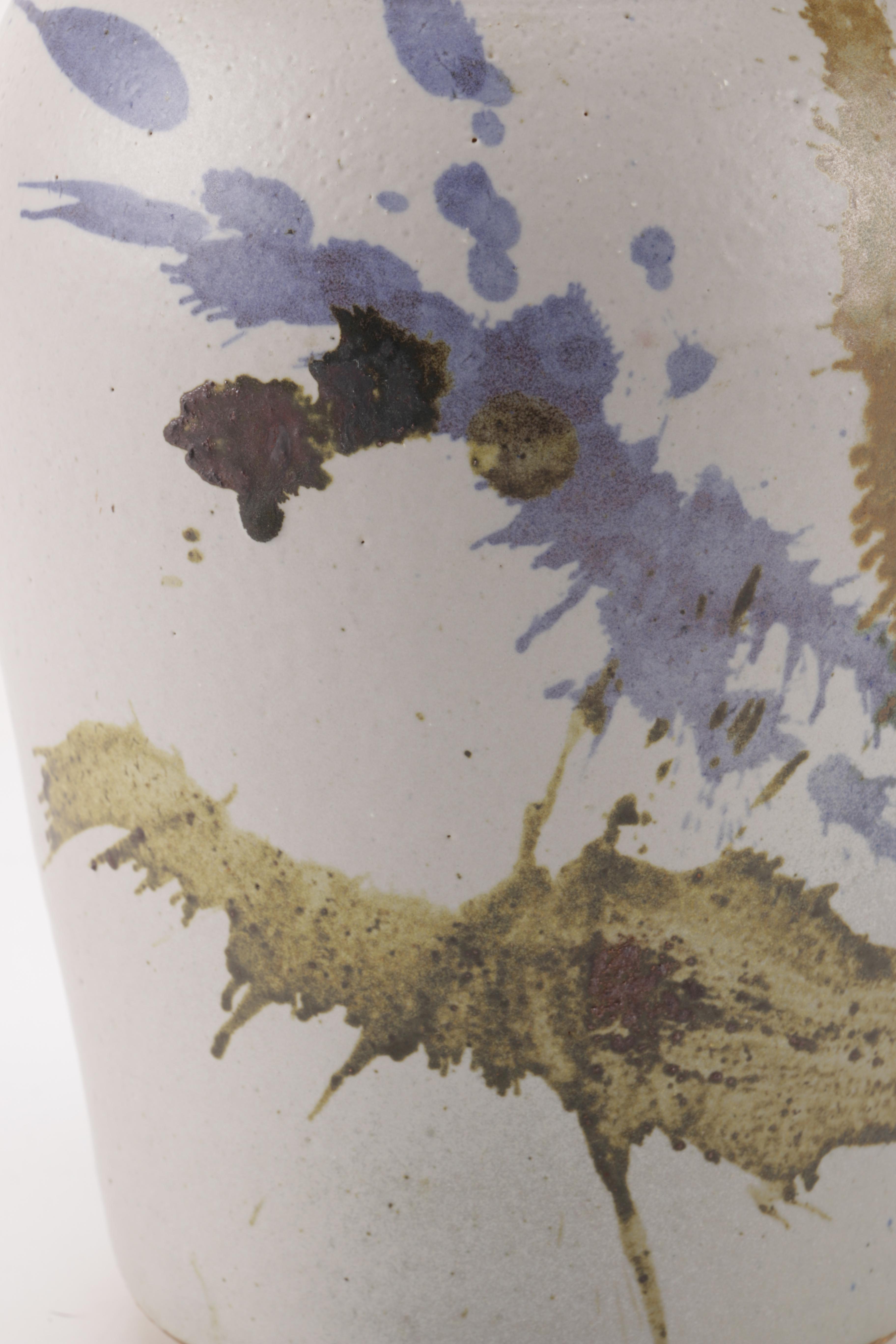 Hand Thrown Stoneware Urn Vase