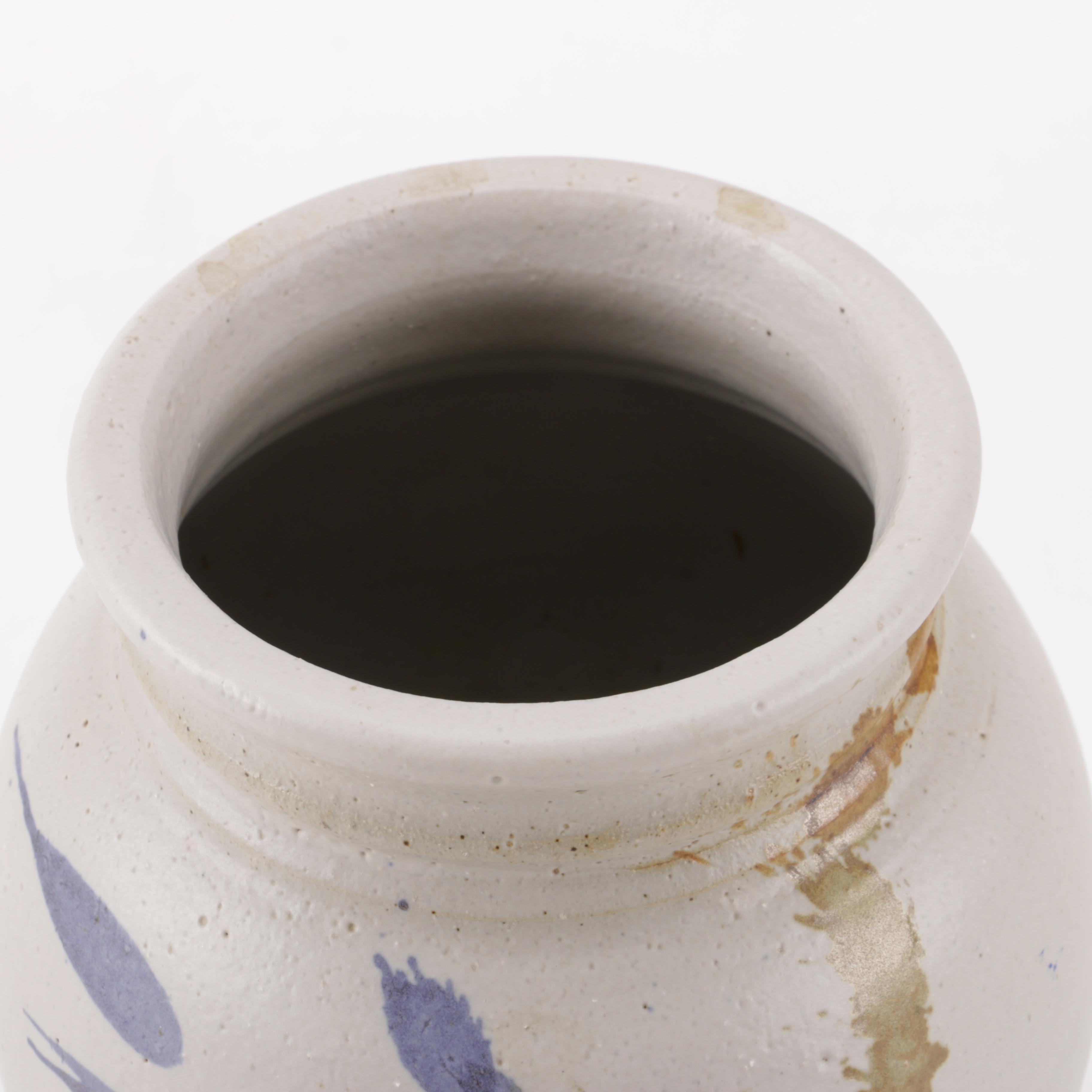 Hand Thrown Stoneware Urn Vase