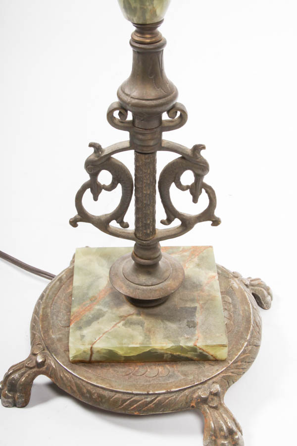 Green Onyx Floor Lamp