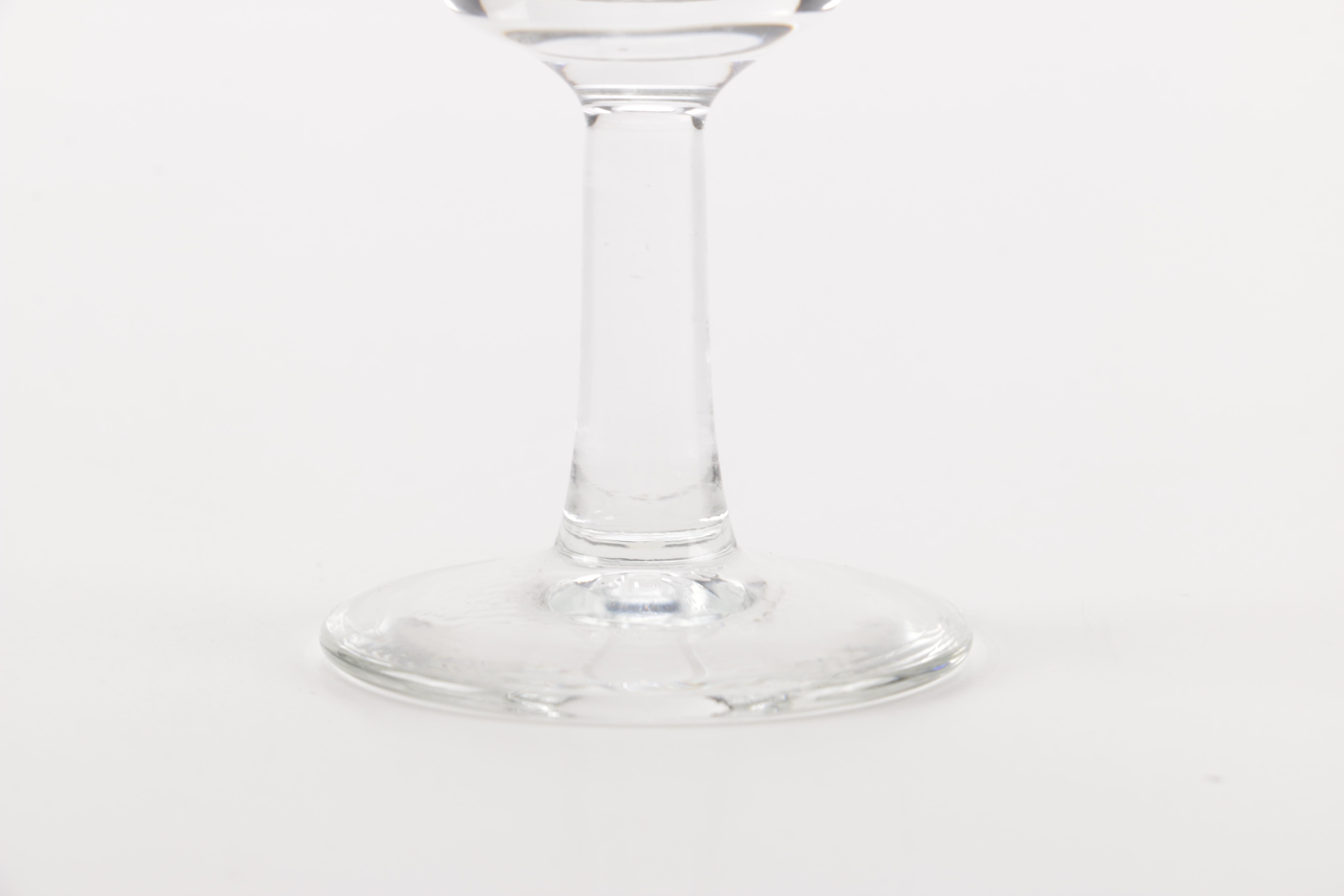 Glass Cordial Stemware Set