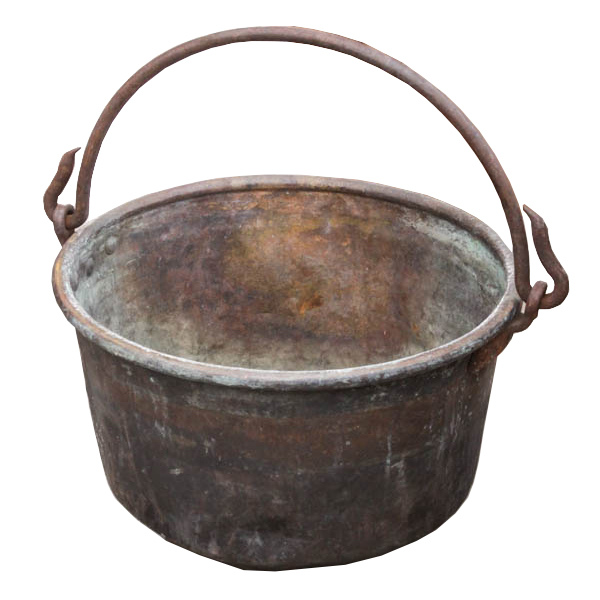Large Copper Bucket