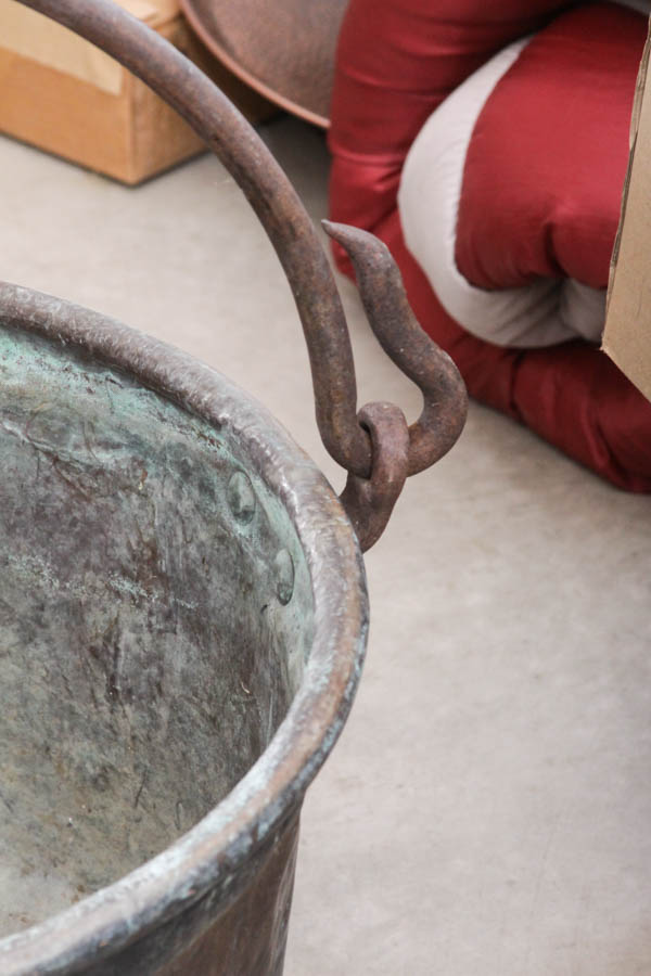 Large Copper Bucket
