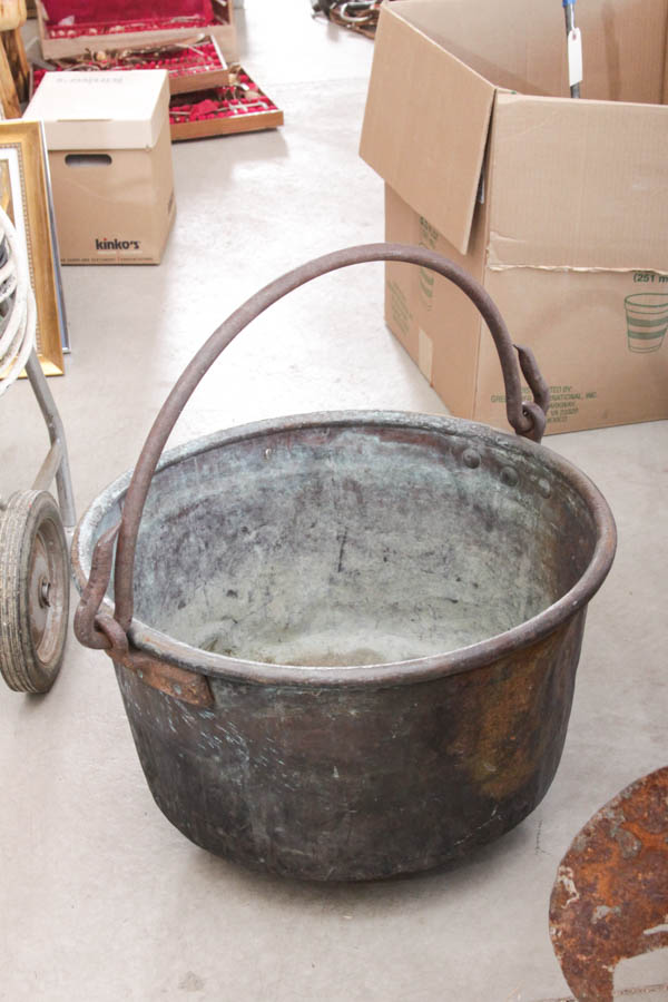 Large Copper Bucket