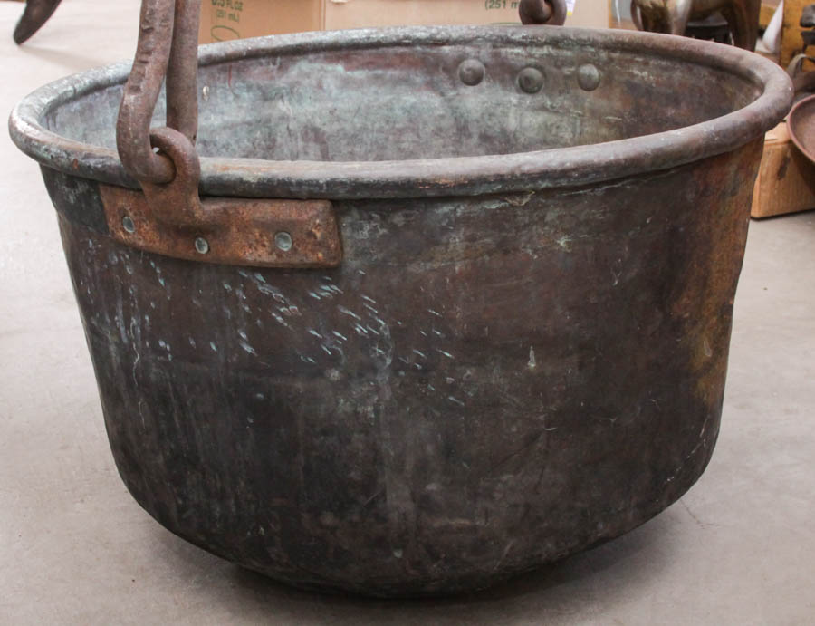 Large Copper Bucket