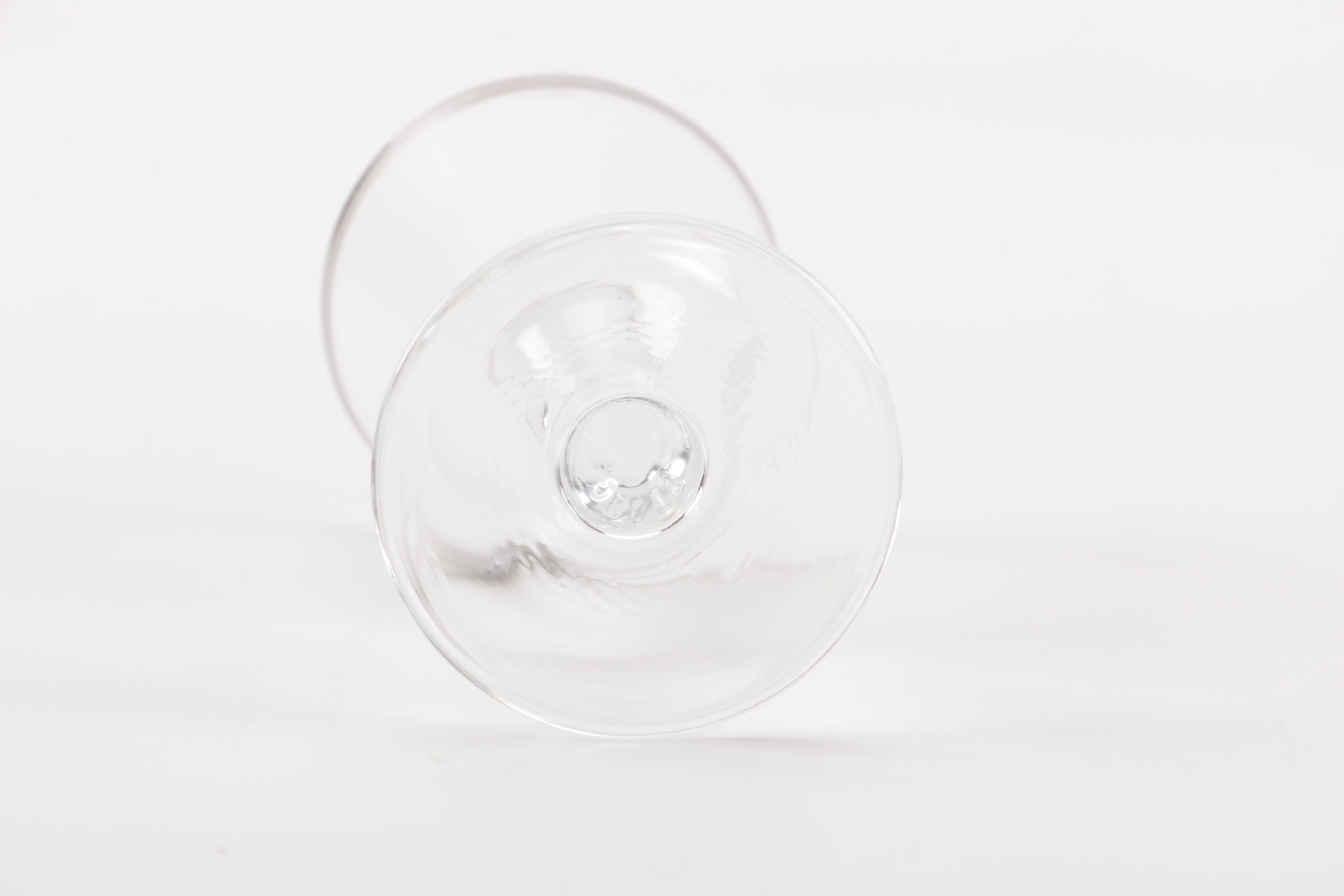 Glass Cordial Stemware Set