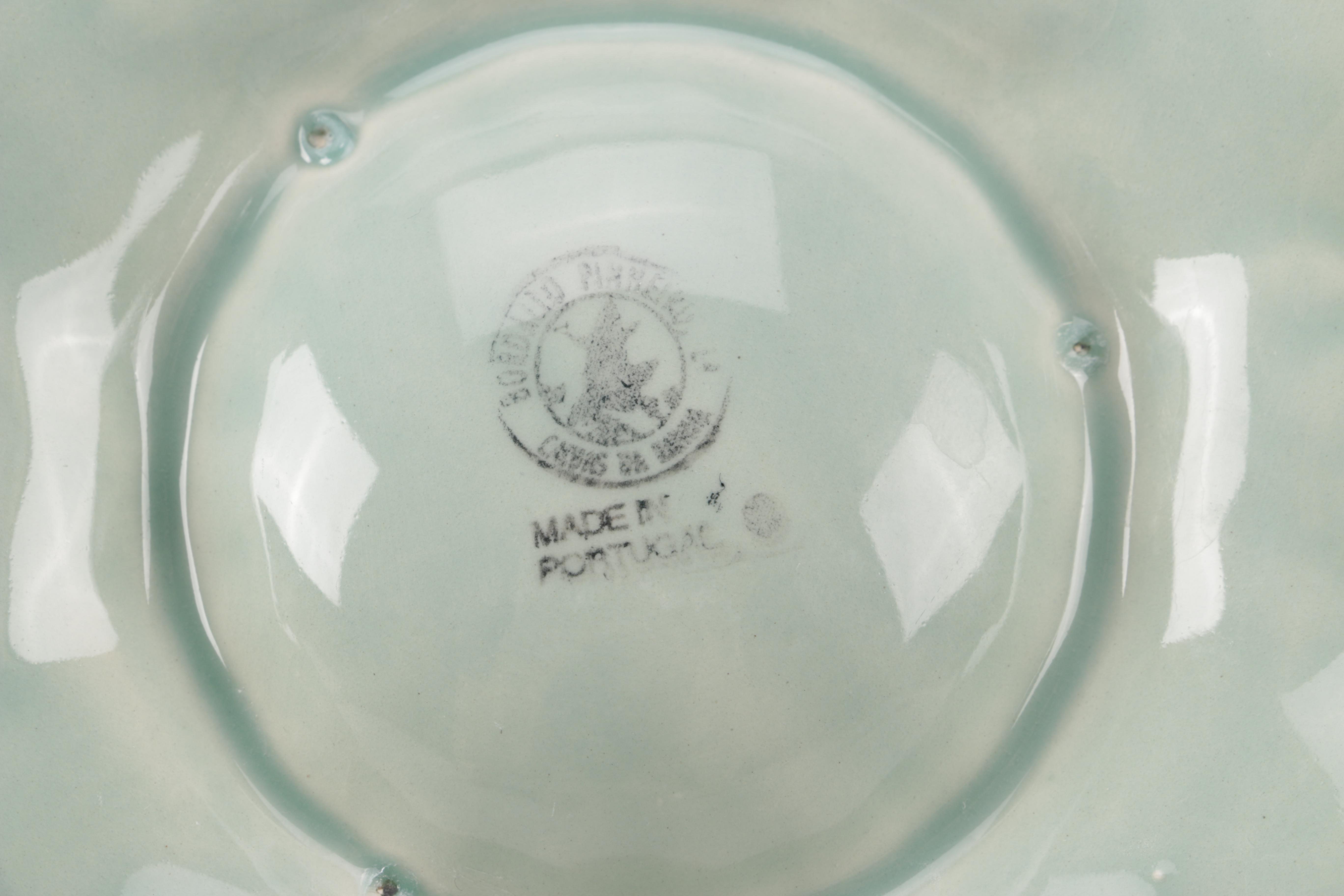 Bordallo Pinheiro Fish-Shaped Oyster Plate