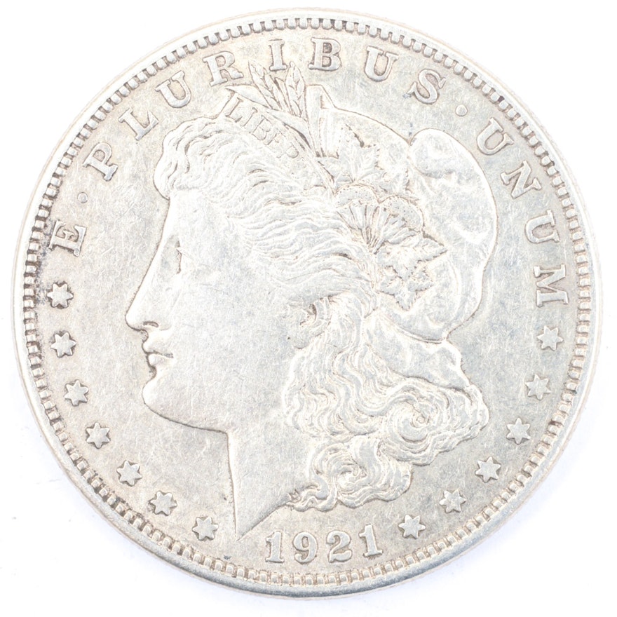 1921-S Silver United States Morgan Dollar Coin