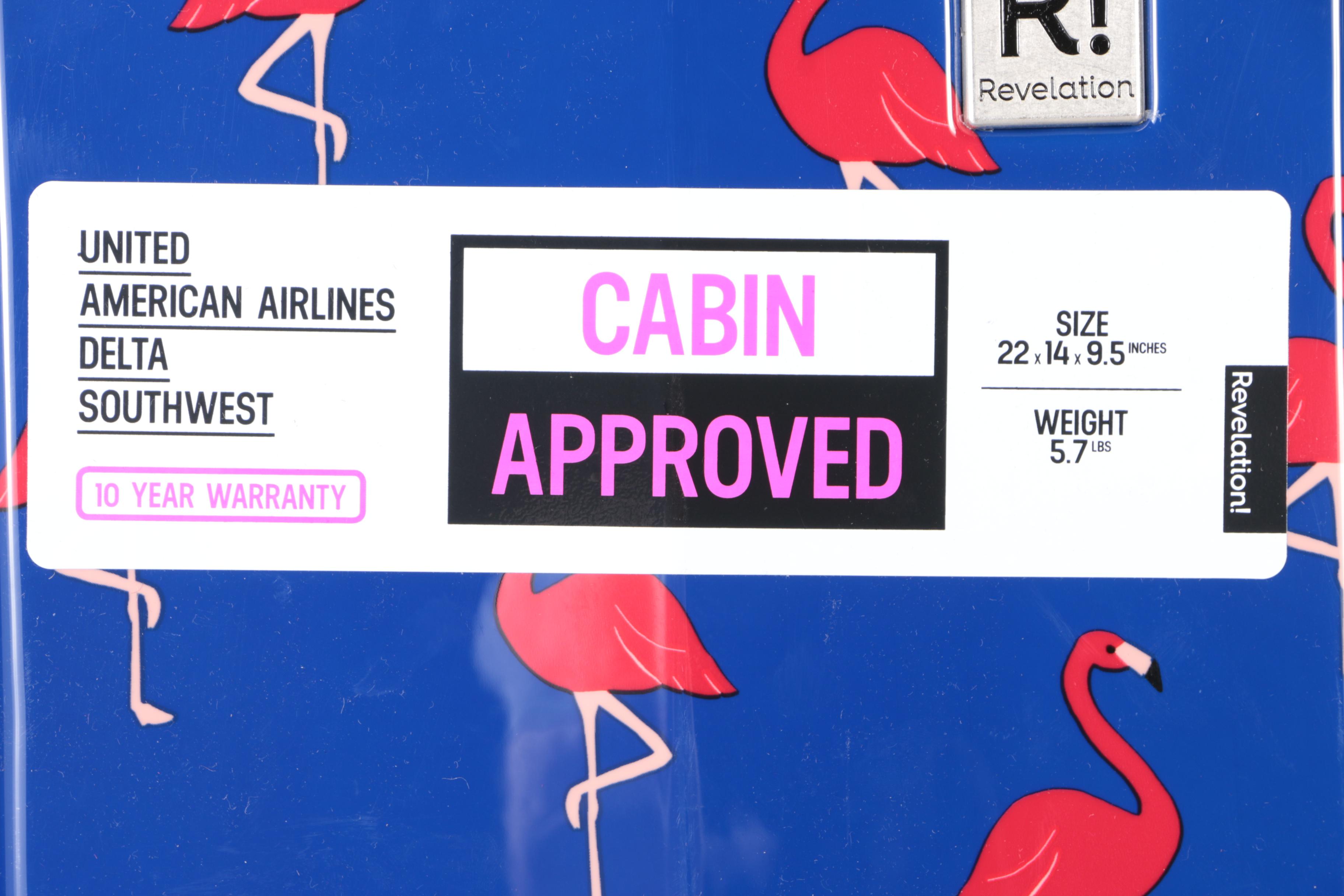 Pair of Revelation! Rolling Hard Sided Luggage