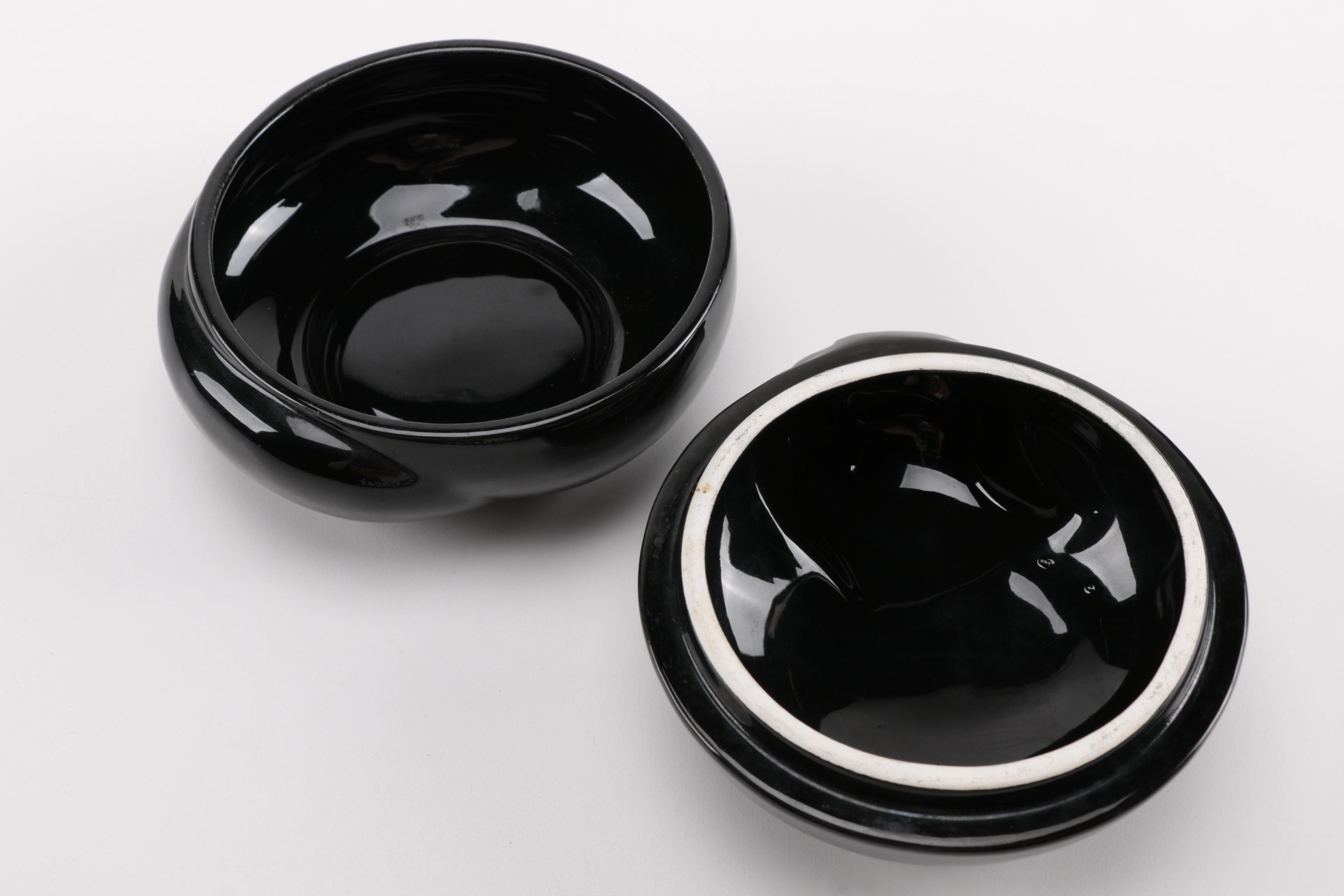 Tiffany & Co. Black Cat Trinket Jar