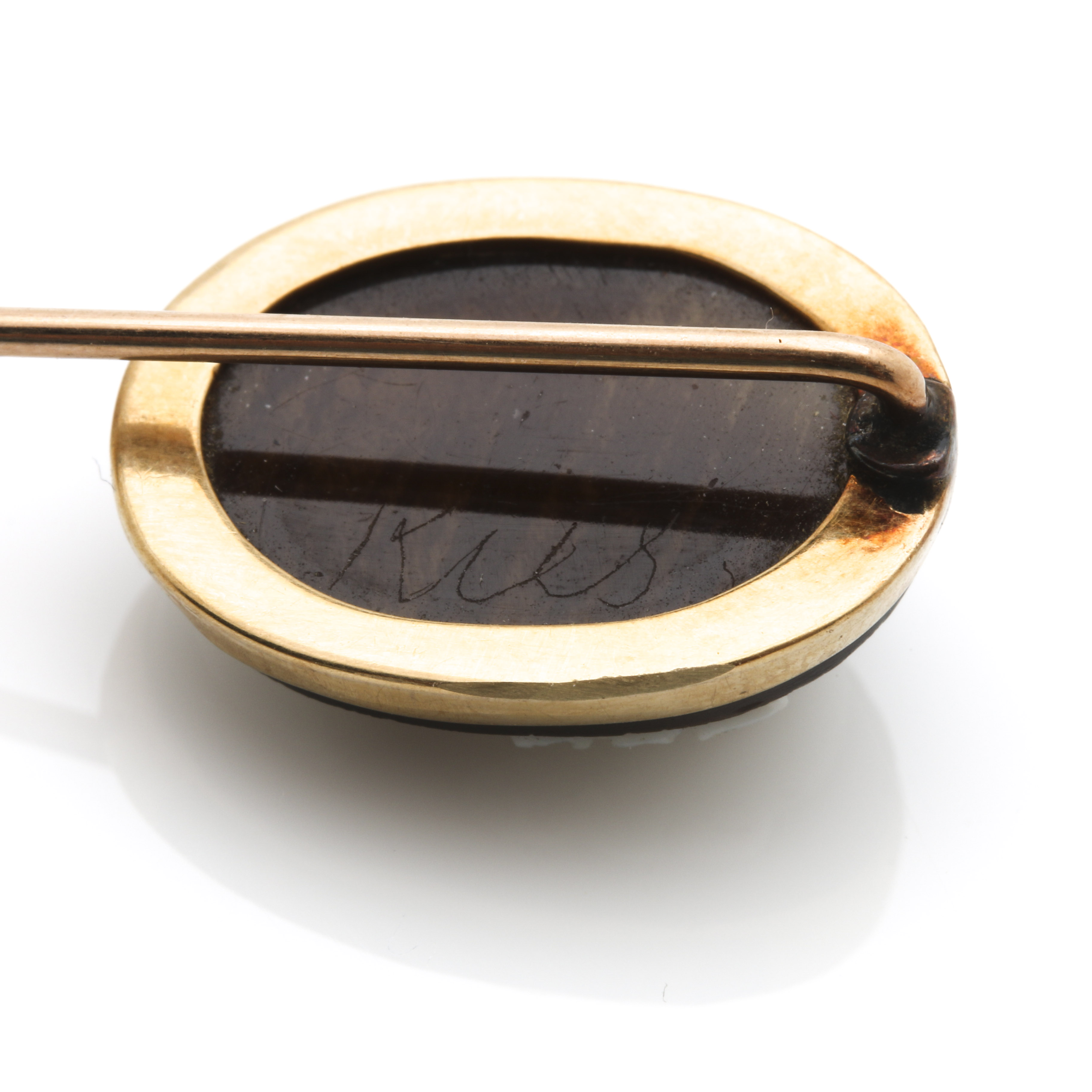 10K Yellow Gold Stick Pins Including Diamonds
