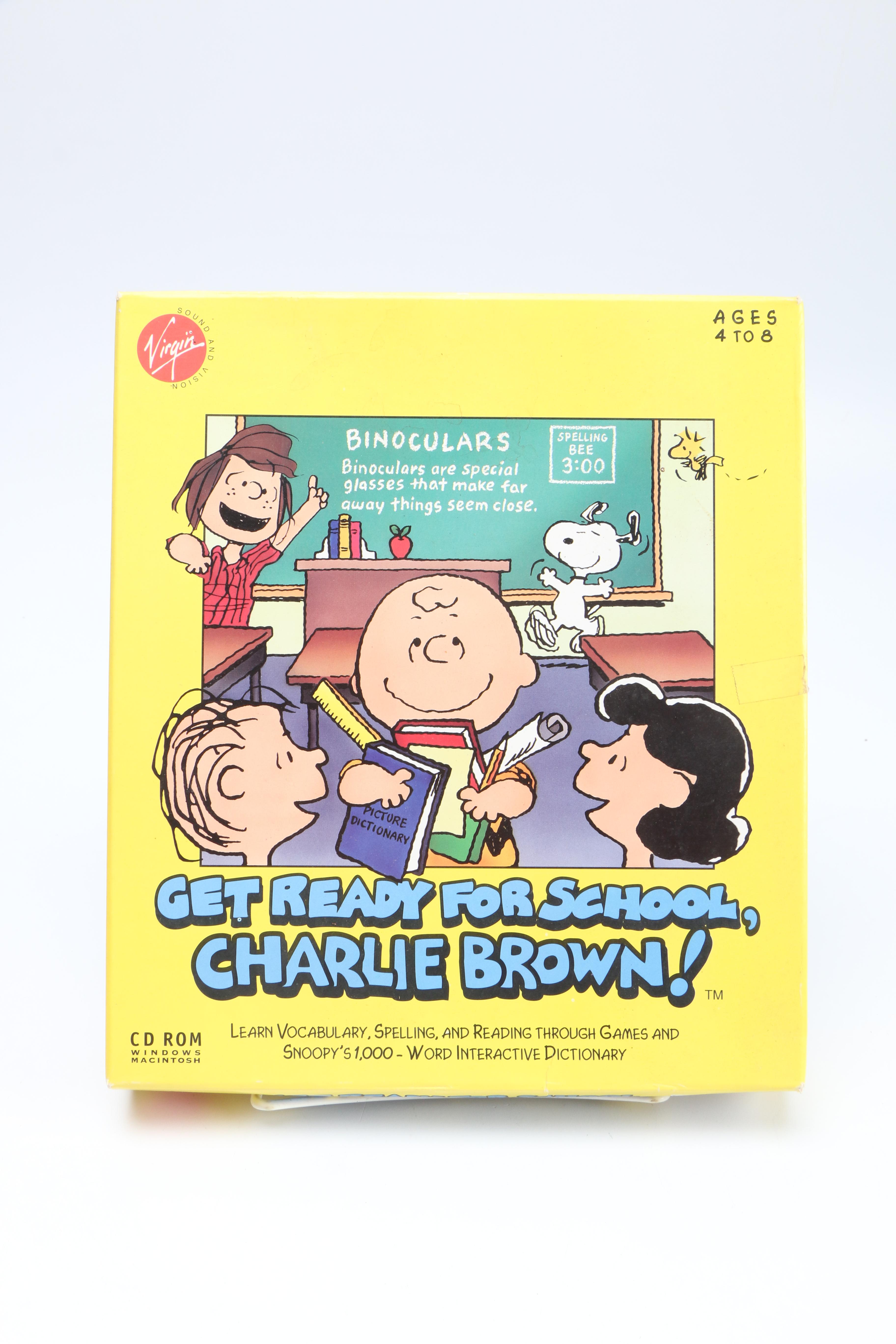 "Peanuts" Card Game and Jigsaw Puzzles
