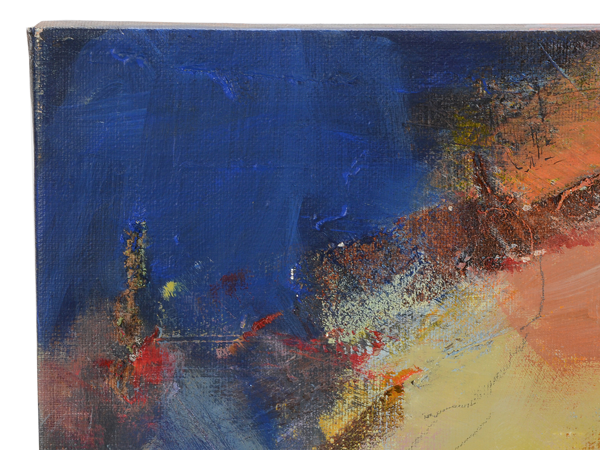 Lisa Schafer Original Abstract Acrylic on Canvas "Elle Said"