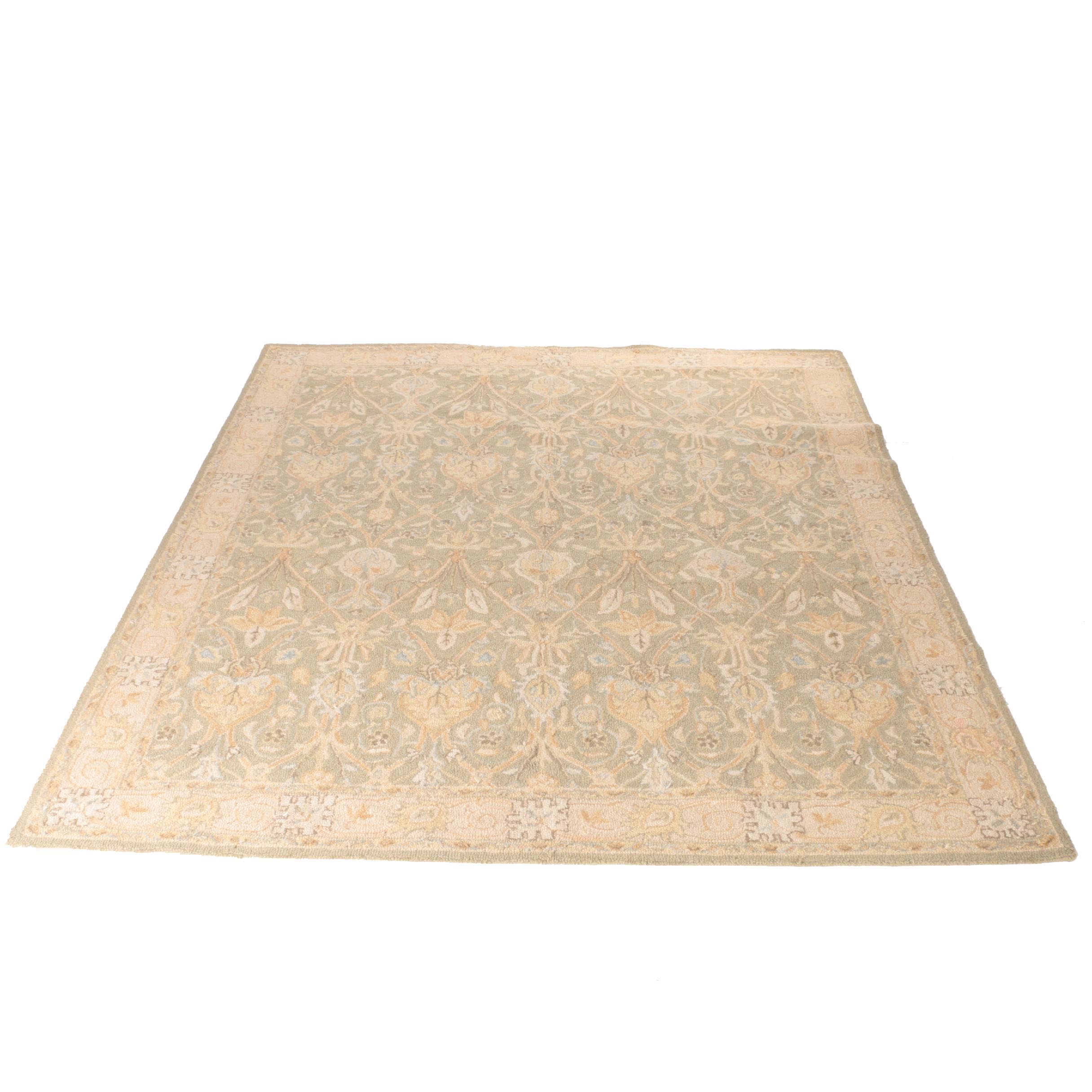 Hand-Tufted Pottery Barn "Camilla" Wool Area Rug
