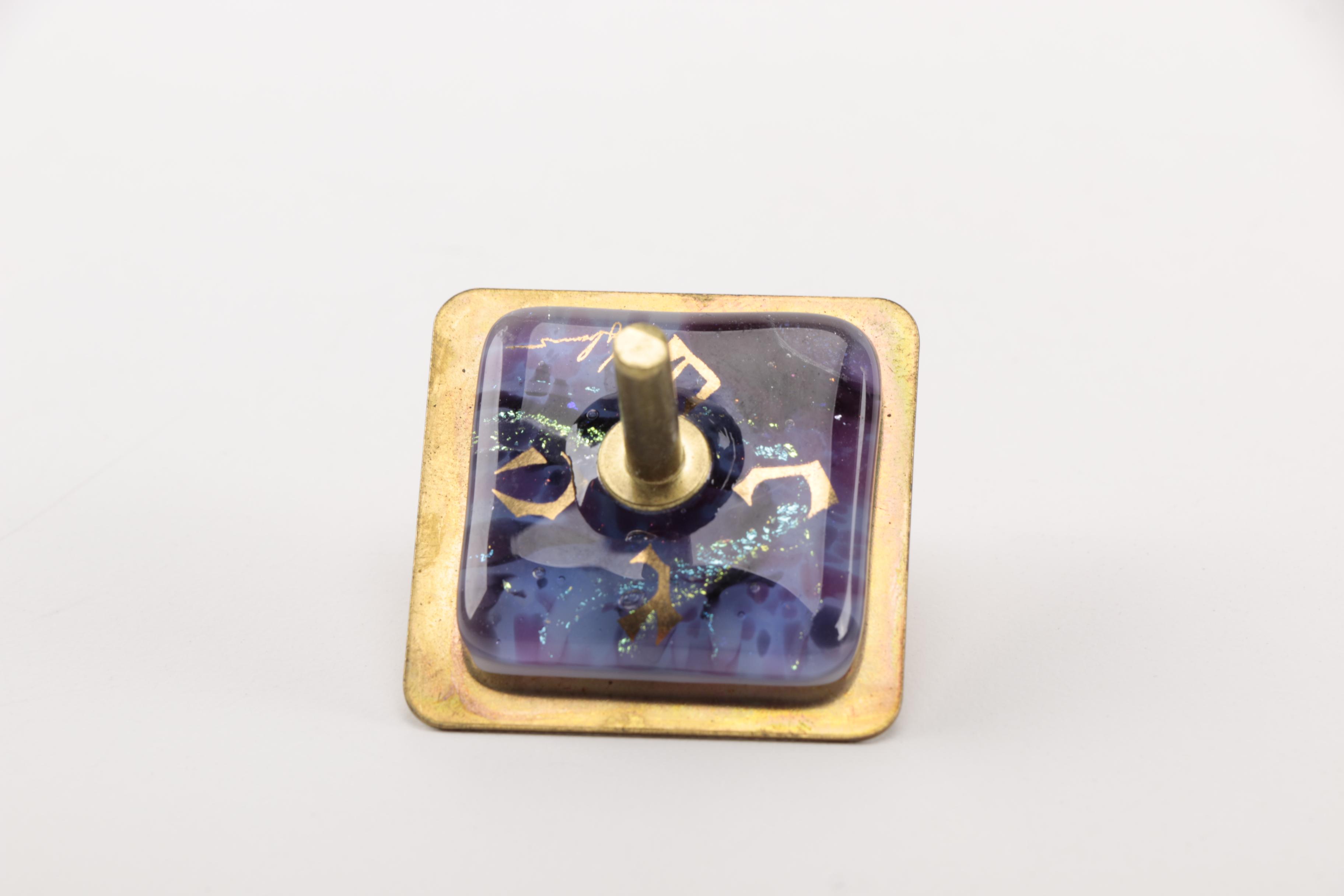 Decorative Glass, Ceramic and Metal Dreidels