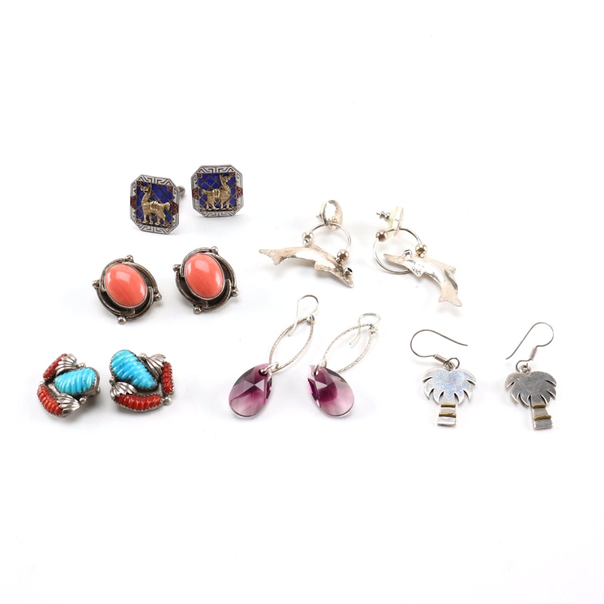 Costume Jewelry and Accessories Including Coral