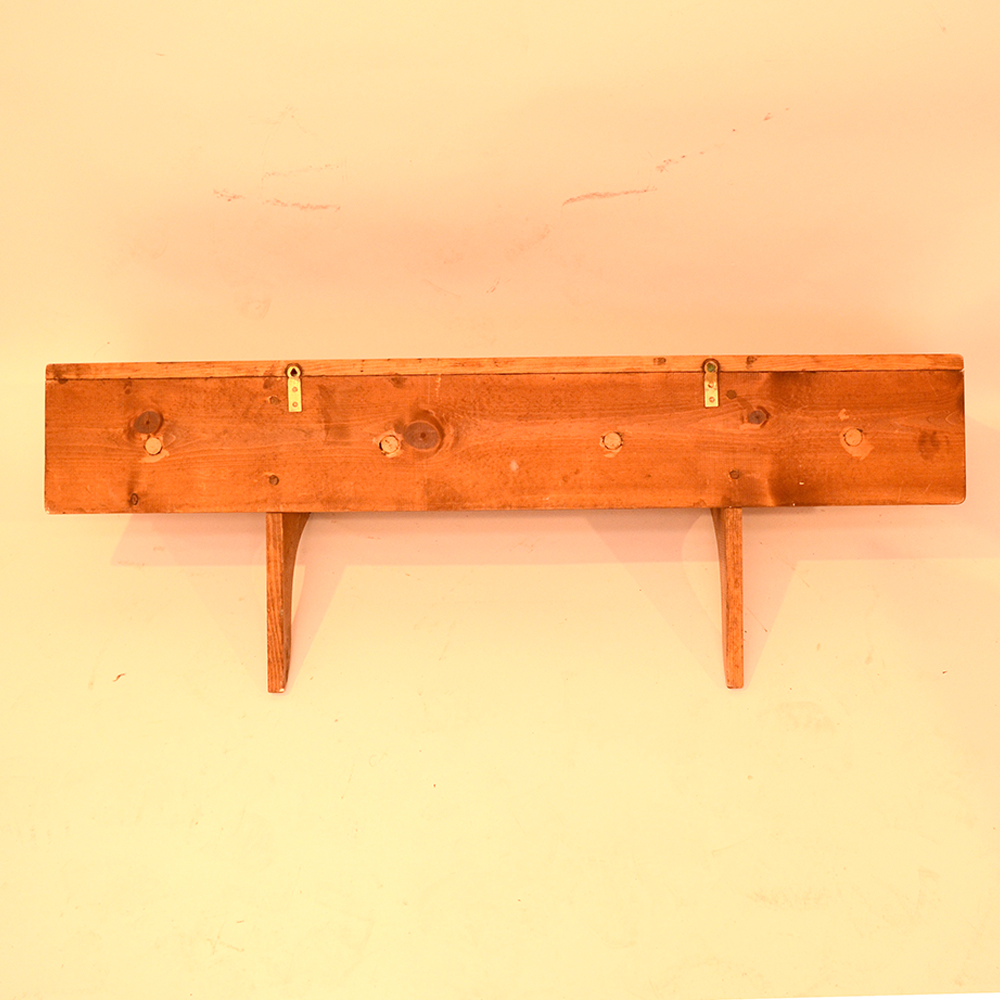 Wall Shelf With Pegs