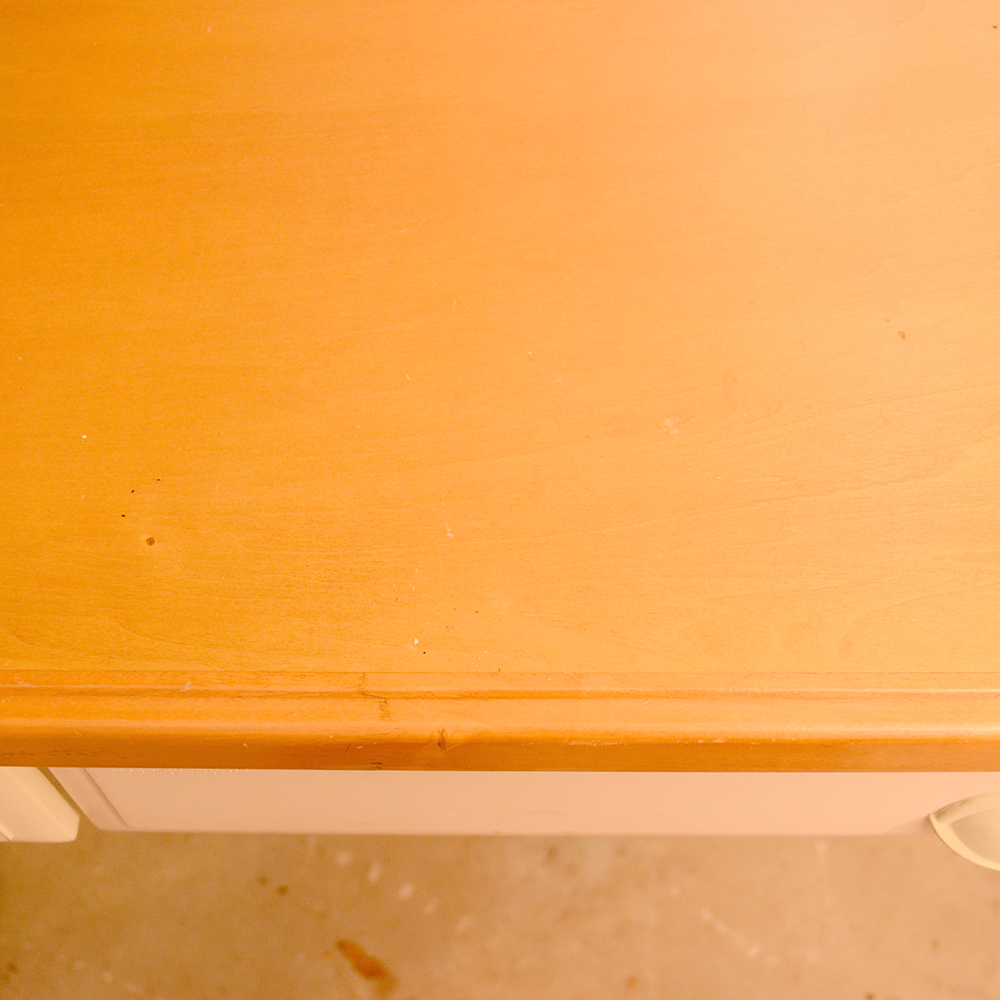 Martin Furniture Maple and Painted Wood Writing Desk