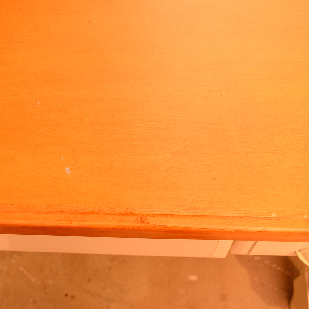 Martin Furniture Maple and Painted Wood Writing Desk