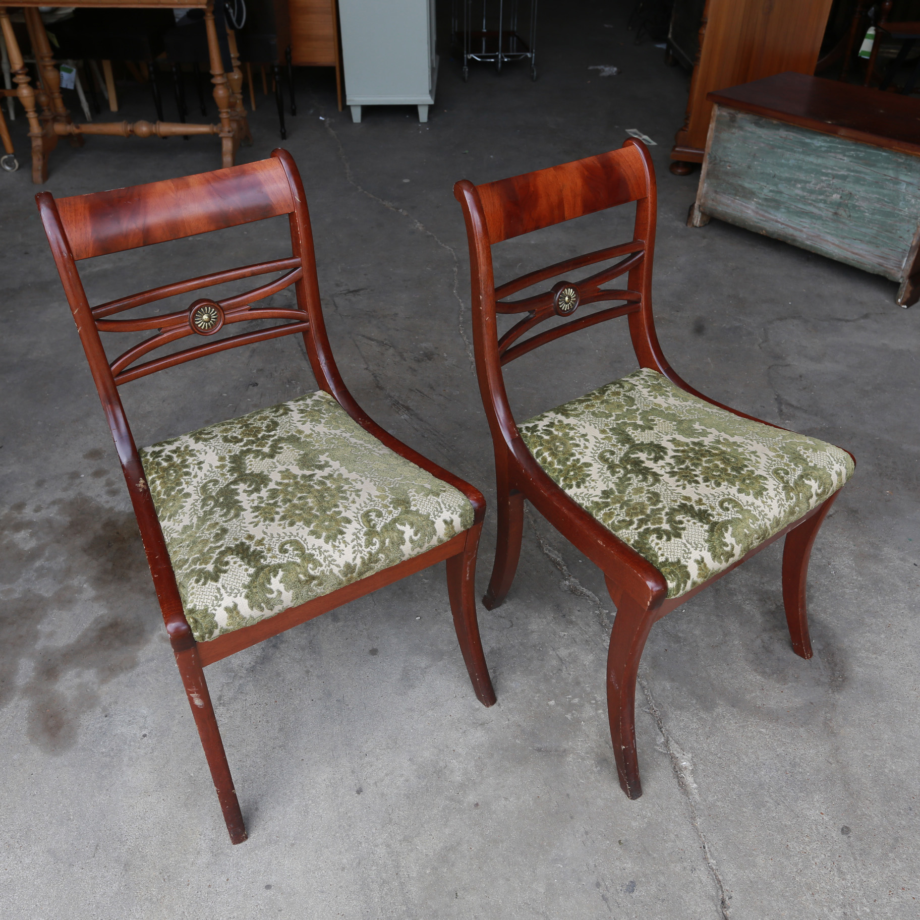 Duncan Phyfe Style Side Chairs