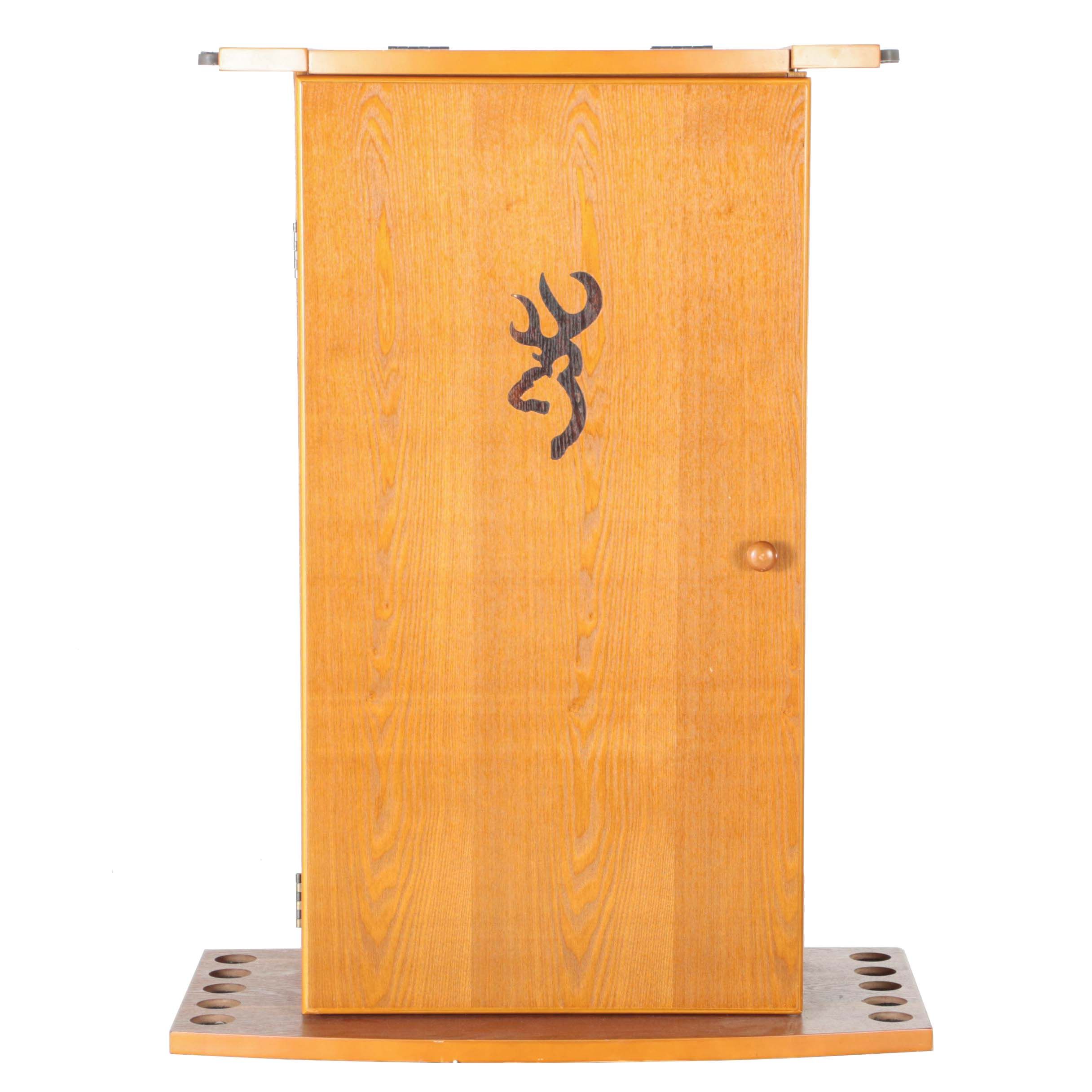 Fishing Rod Storage Cabinet by Browning